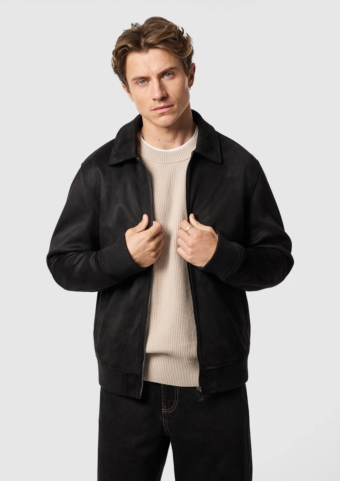 Prague Faux Suede Jacket