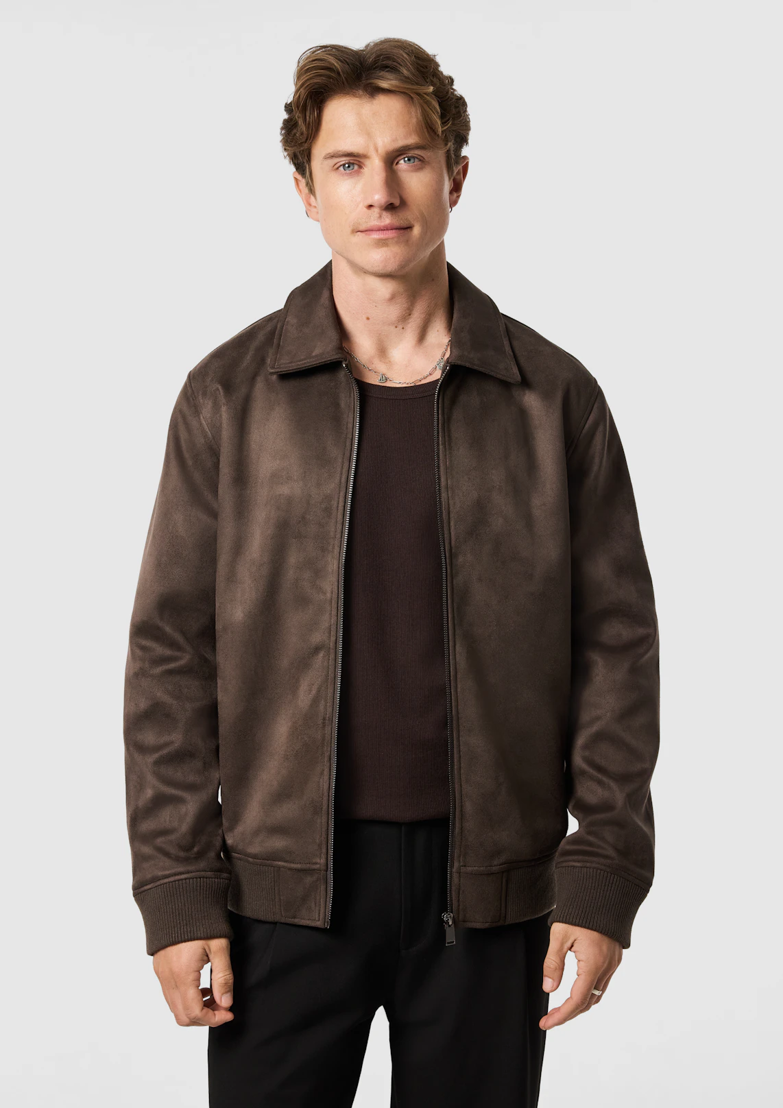 Prague Faux Suede Jacket
