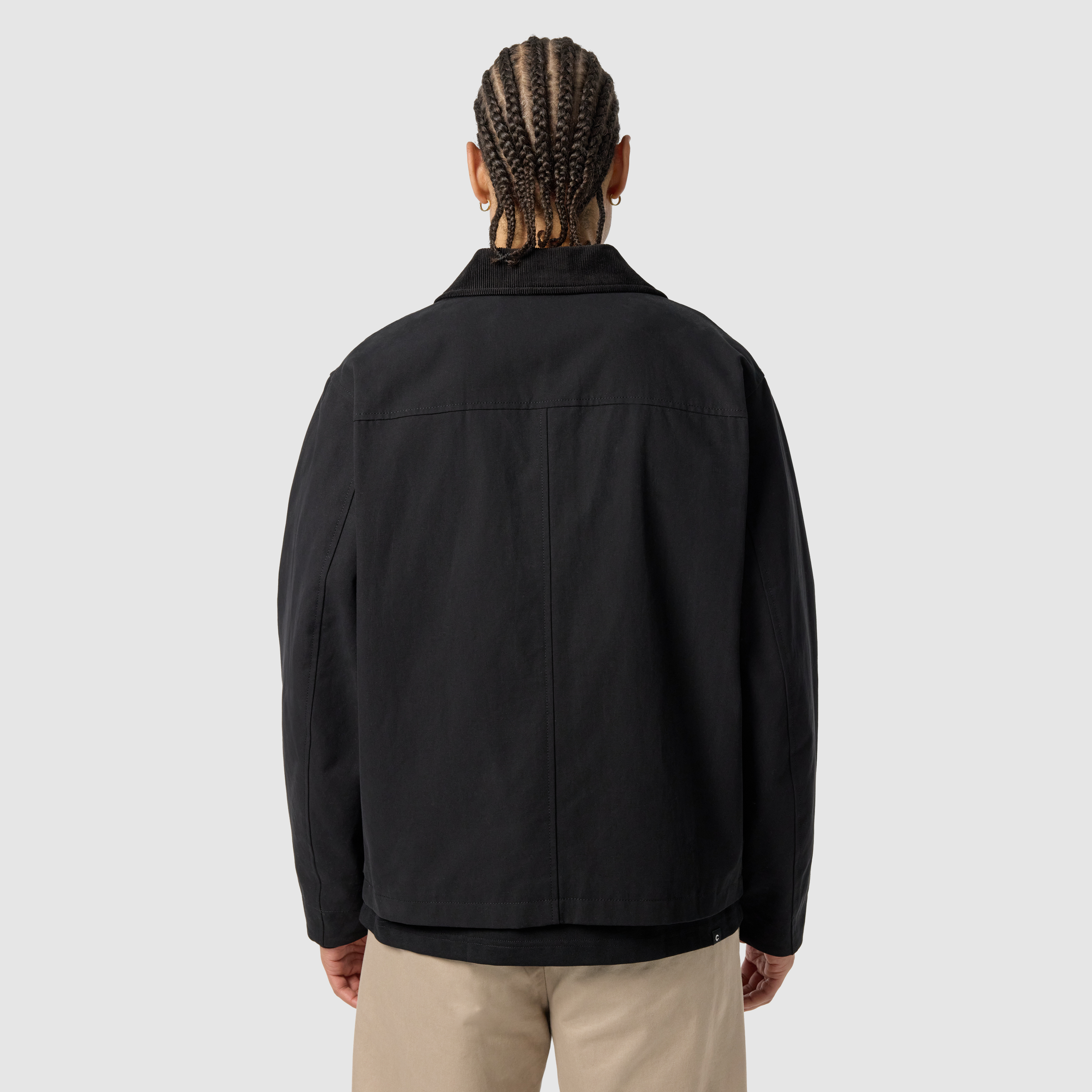 Black Outlander Worker Jacket