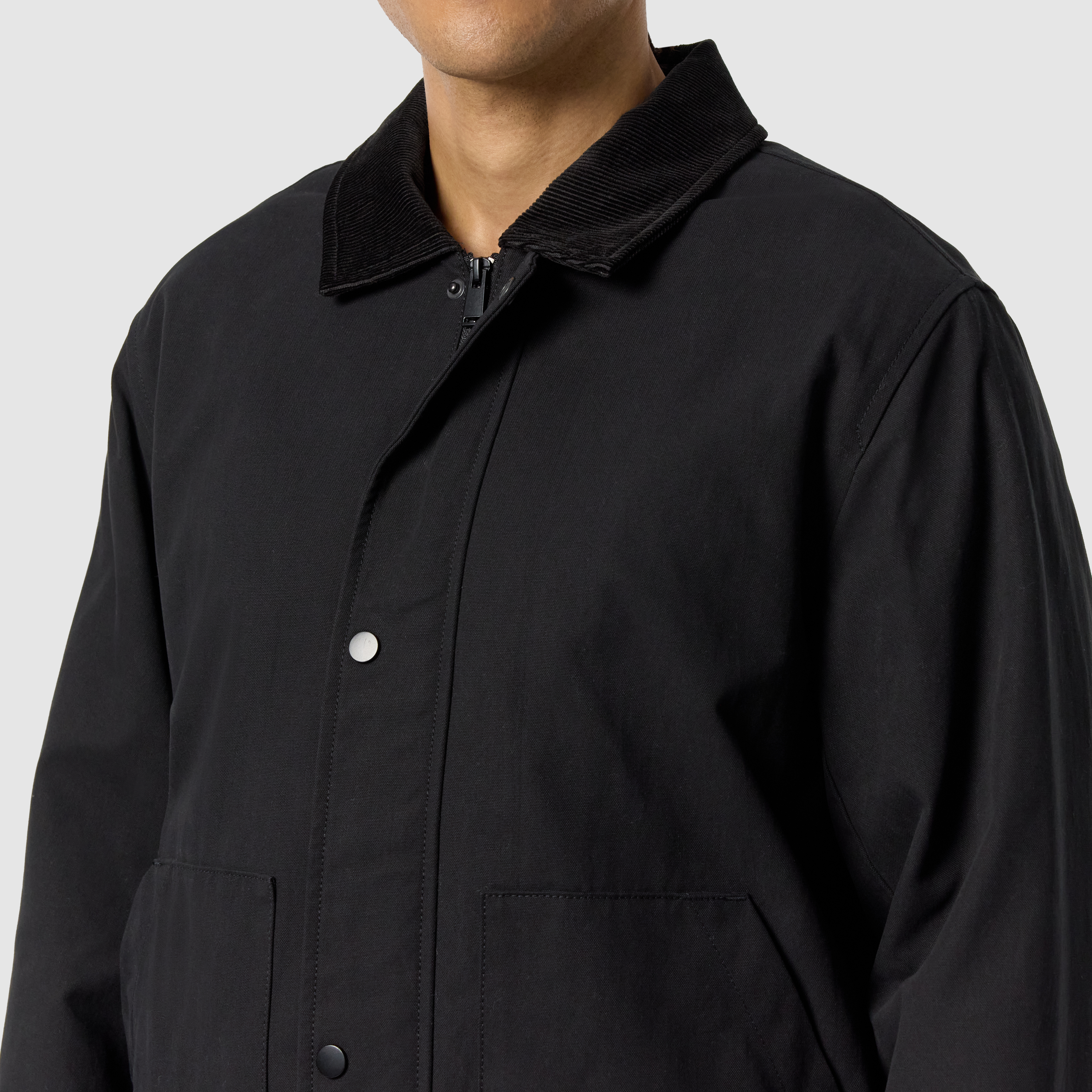 Black Outlander Worker Jacket