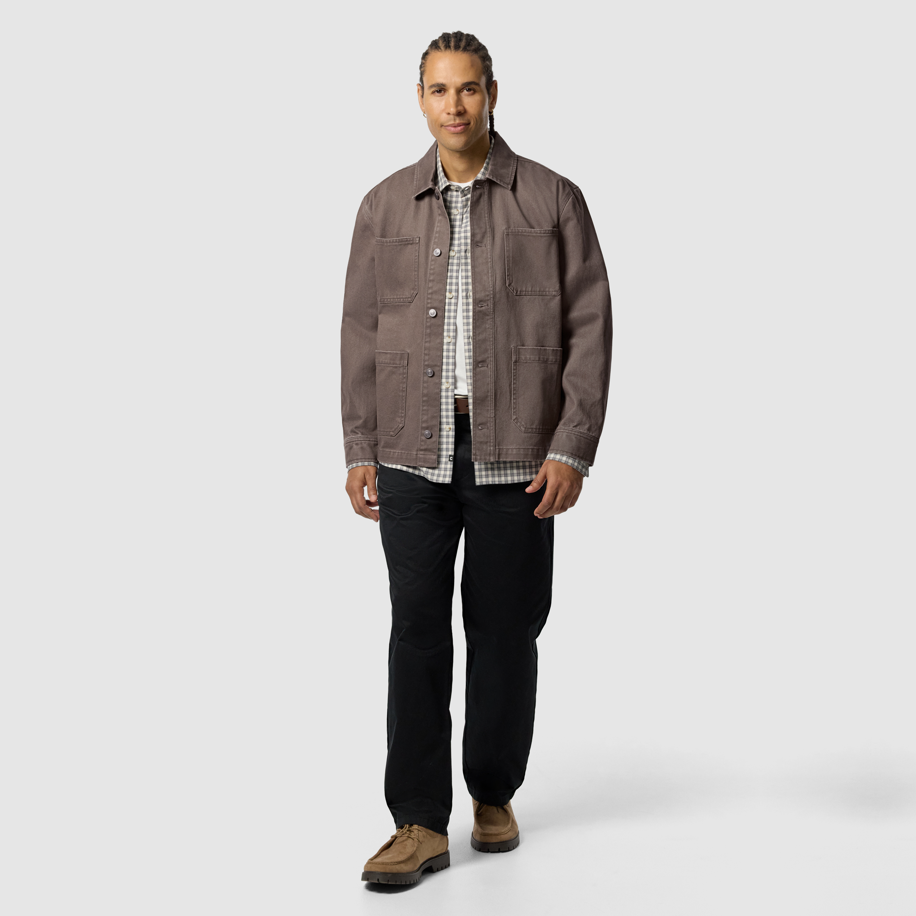 Mid Brown Reynolds Worker Jacket