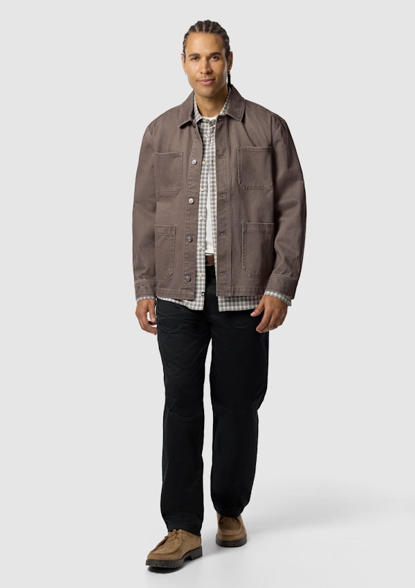 Mid Brown Reynolds Worker Jacket