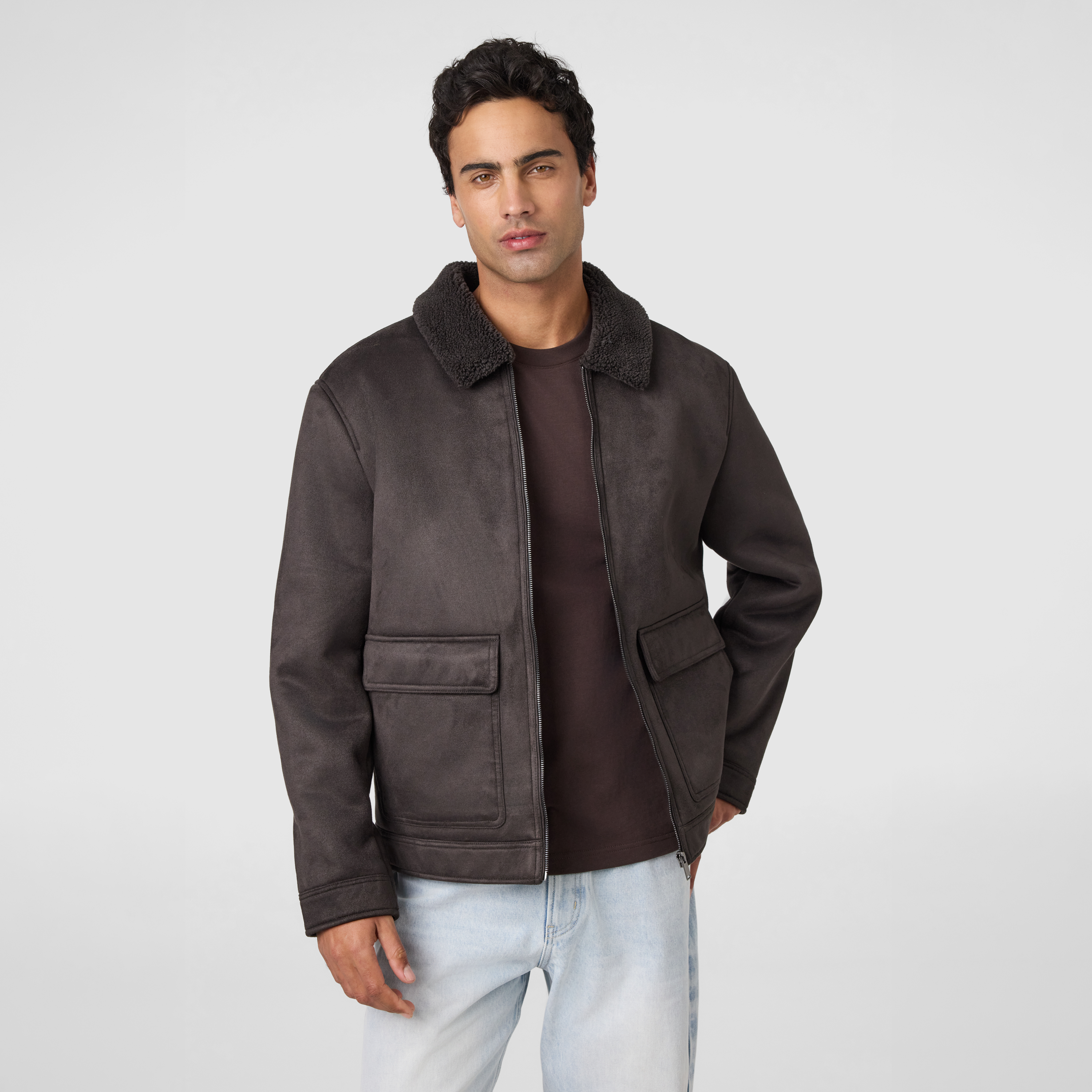 Cruise Faux Suede Jacket