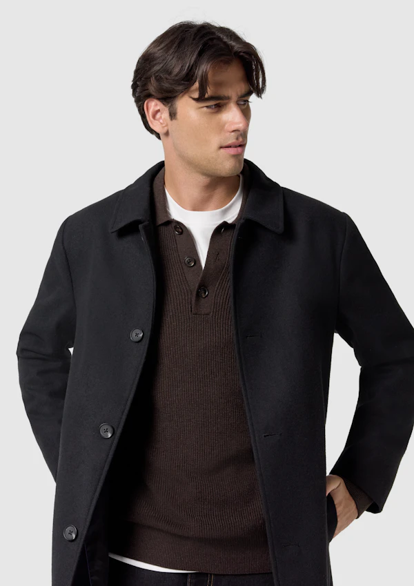 Black Bristol Coat