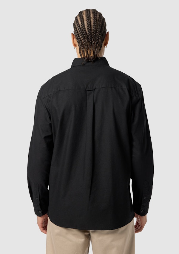 Black Chapman Oxford Shirt