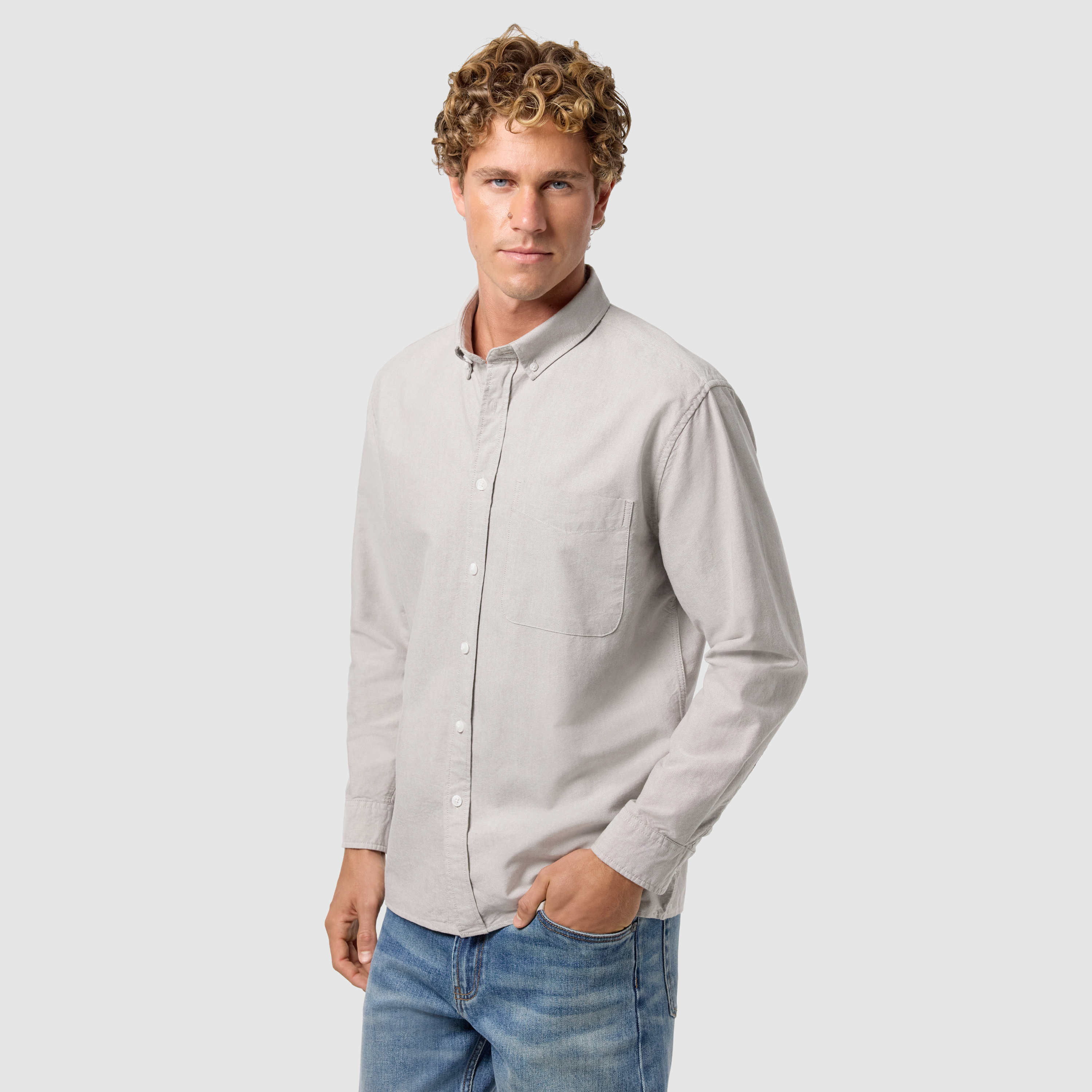 Light Brown Chapman Oxford Shirt