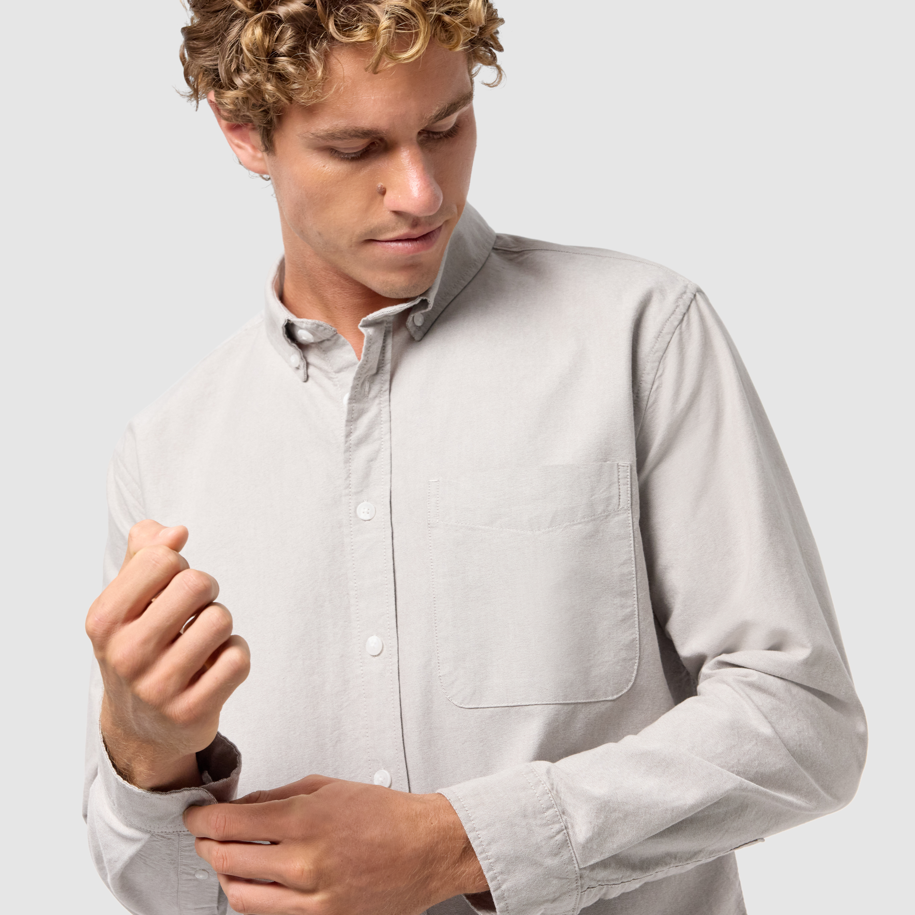 Light Brown Chapman Oxford Shirt