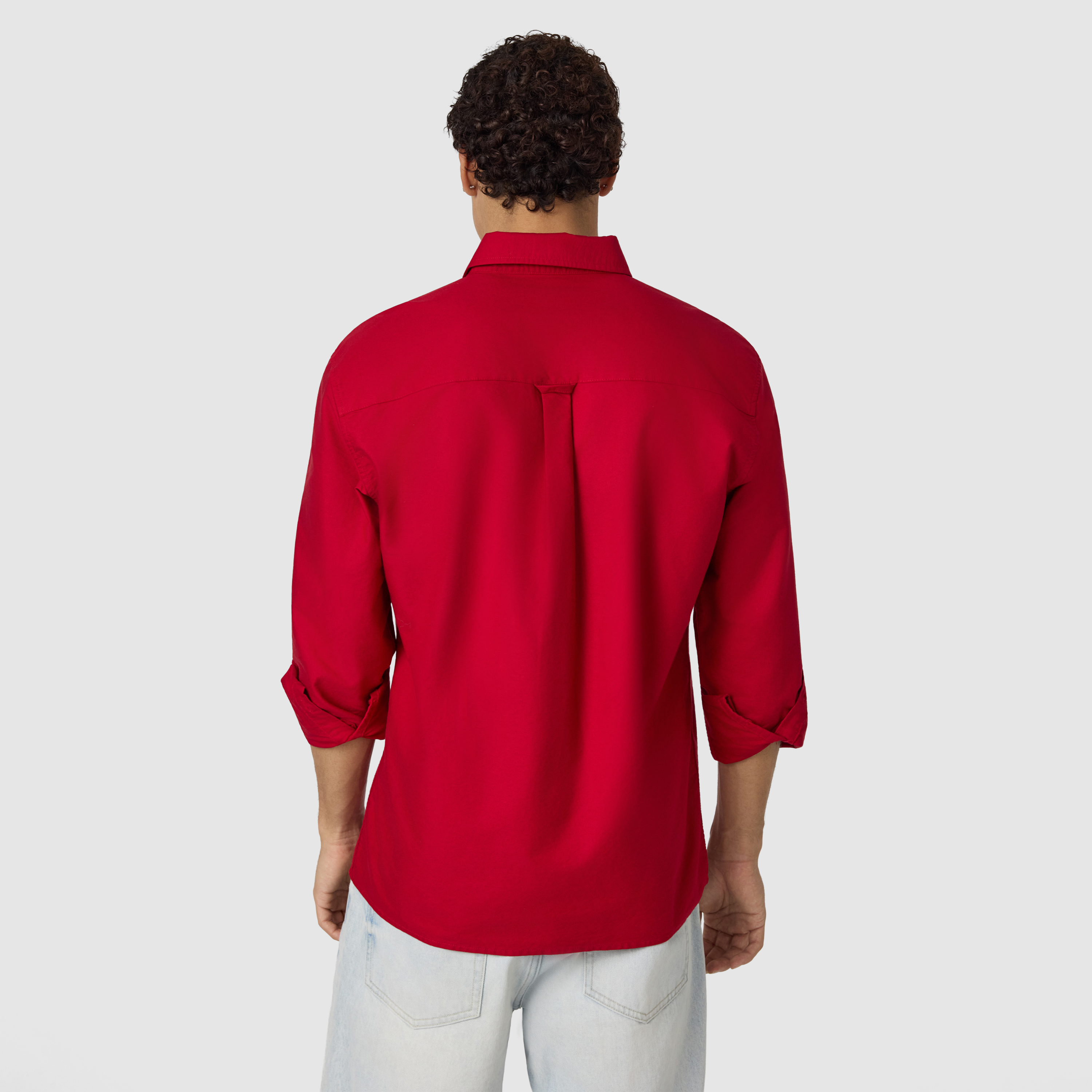 Red Chapman Oxford Shirt