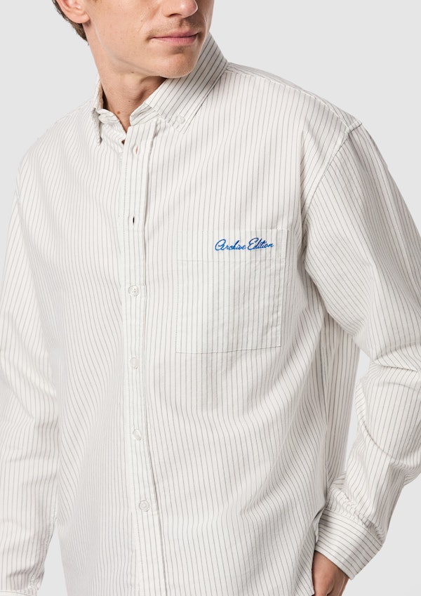 Off White Zorro Oxford Stripe Shirt