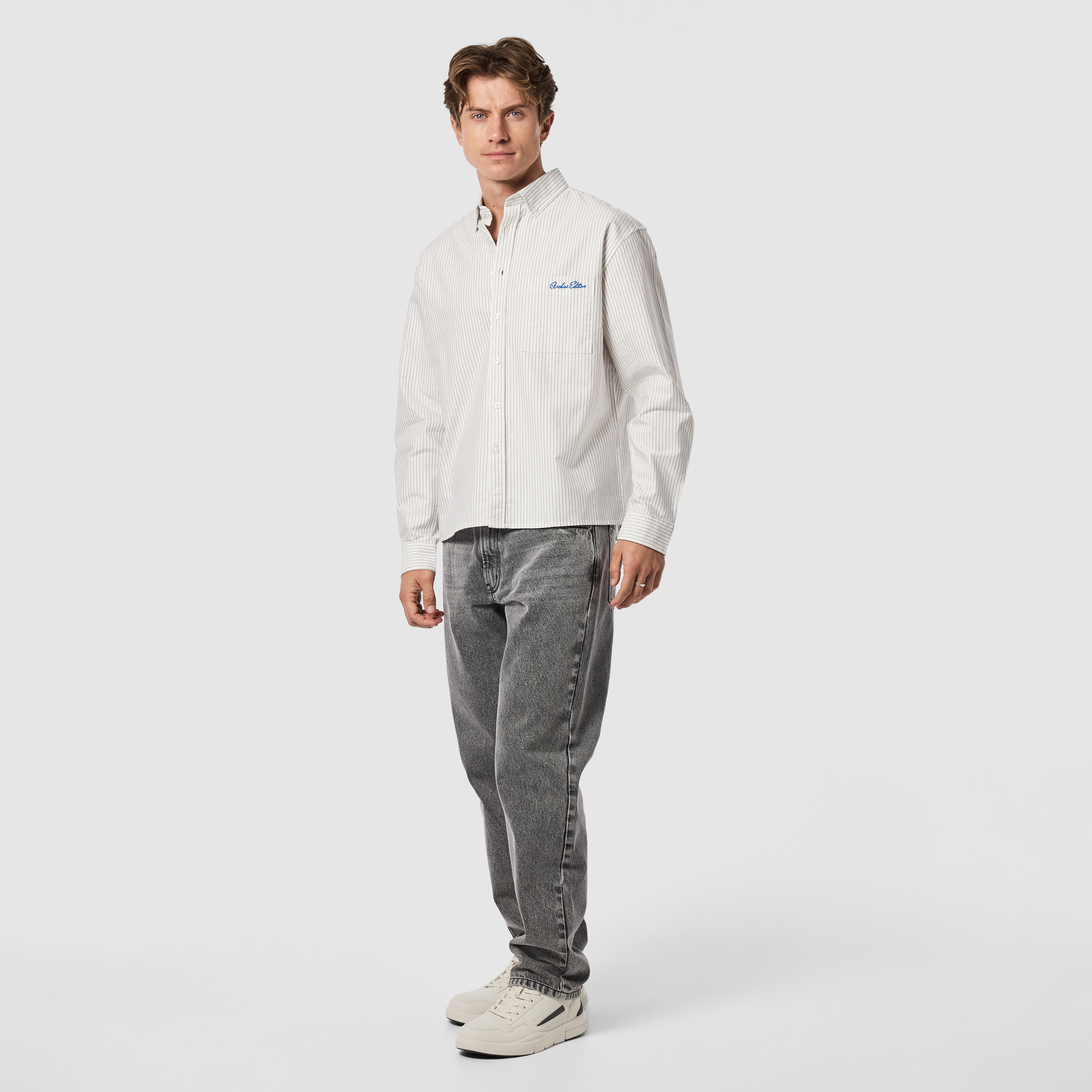 Off White Zorro Oxford Stripe Shirt