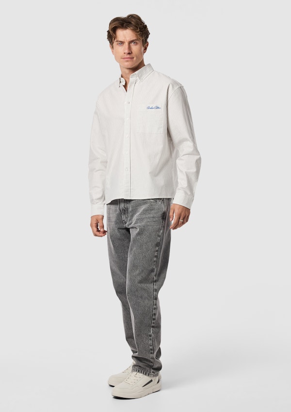 Off White Zorro Oxford Stripe Shirt