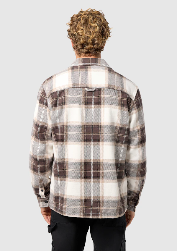 Brown Baltic Check Overshirt