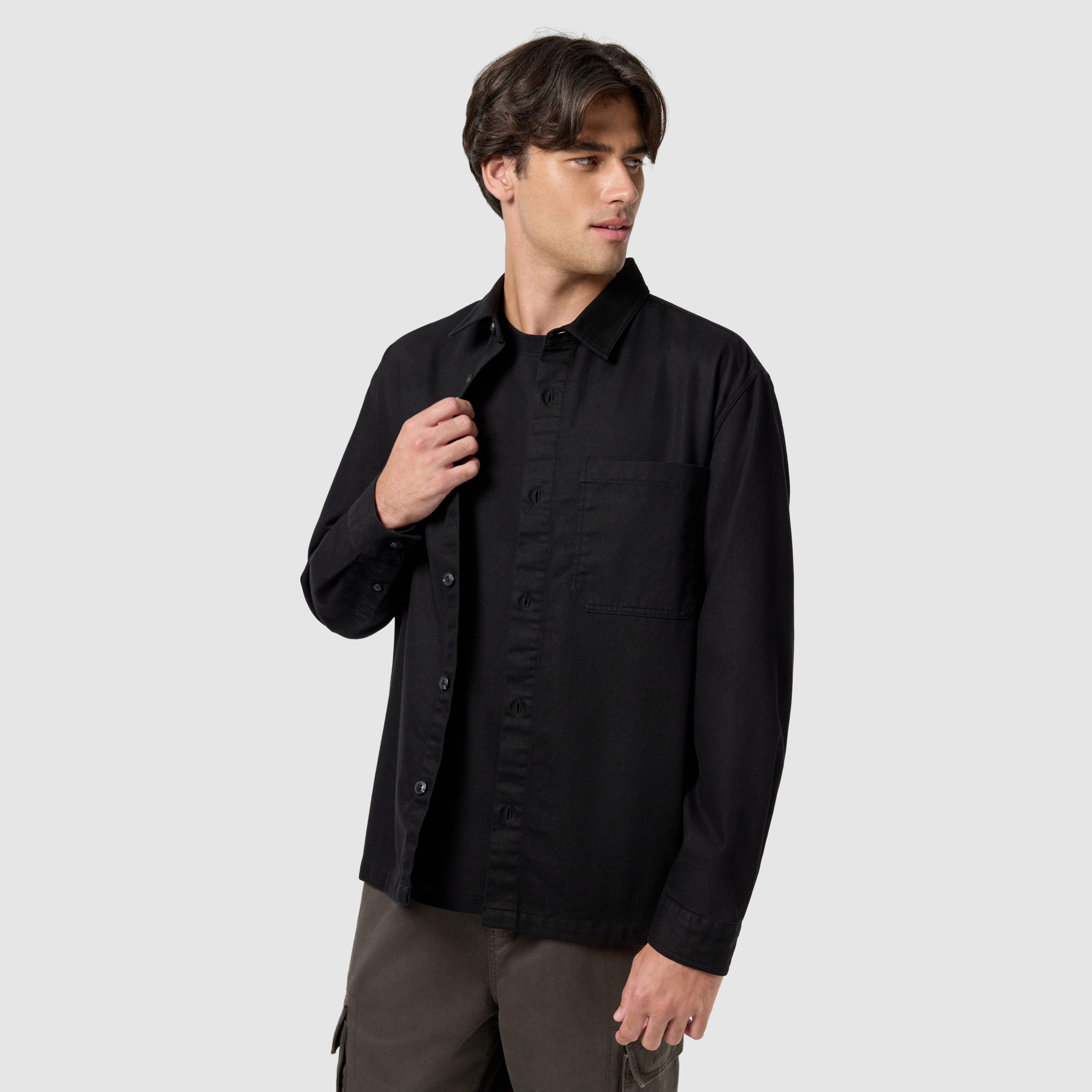 Black Clarke Overshirt