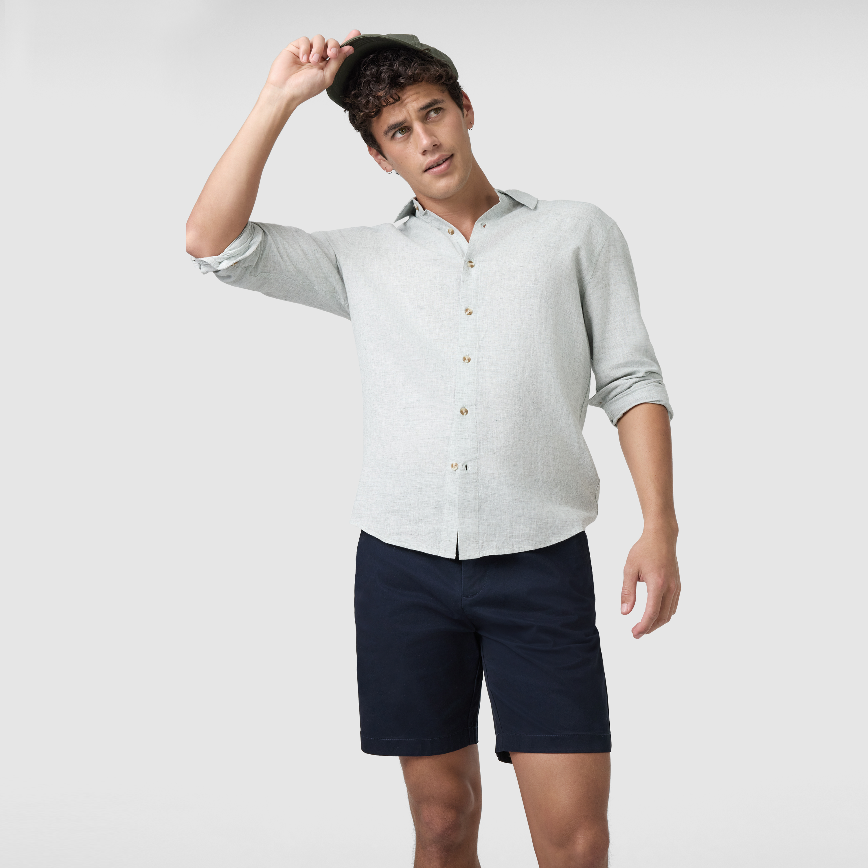 Kieran Linen Blend Shirt