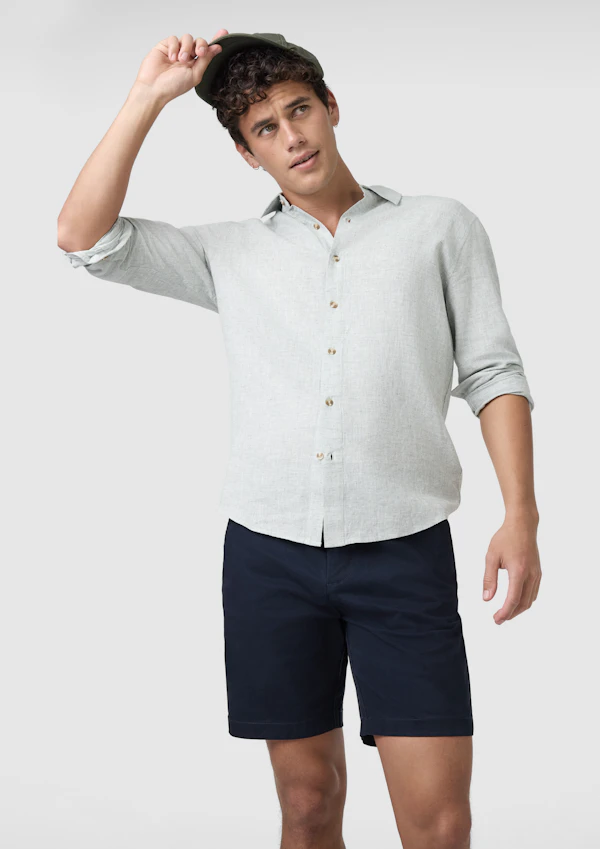Kieran Linen Blend Shirt