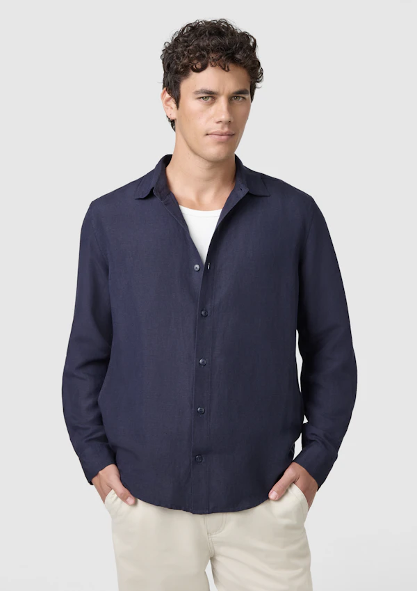 Solomon Viscose Linen Shirt