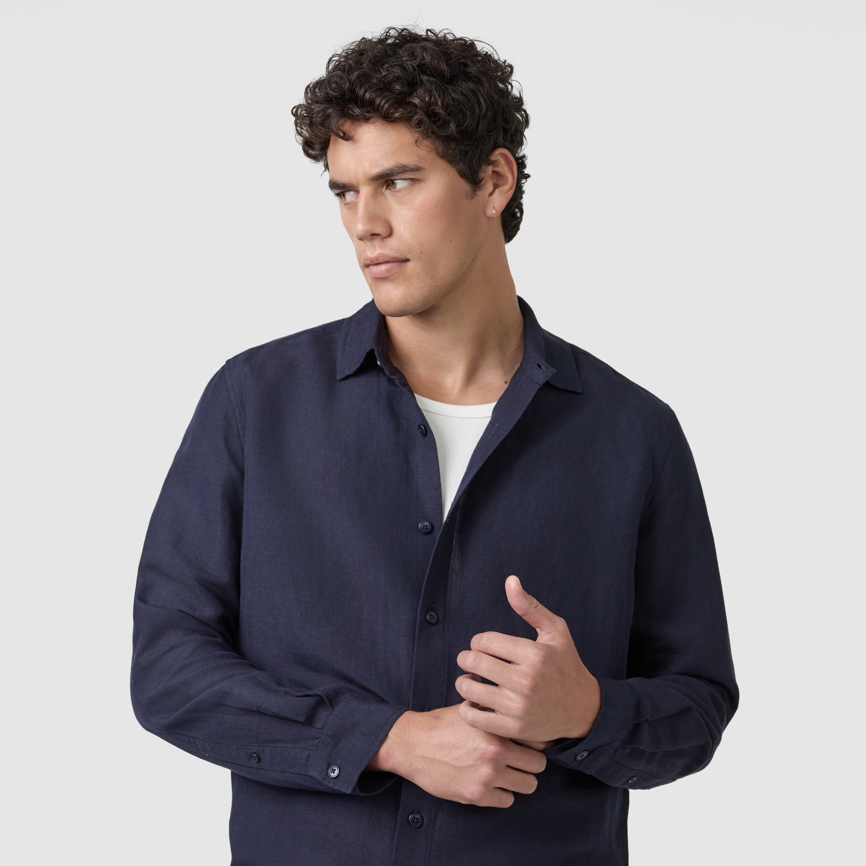 Solomon Viscose Linen Shirt