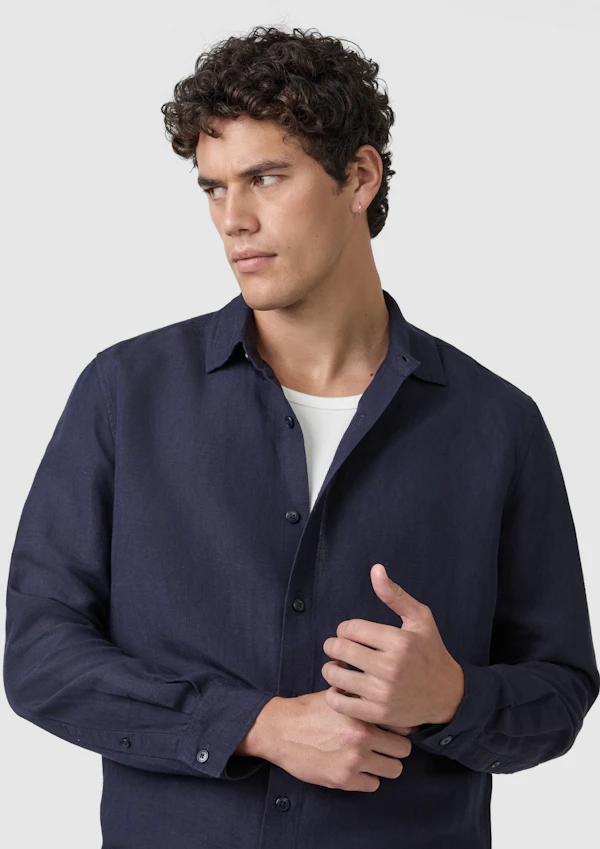 Solomon Viscose Linen Shirt