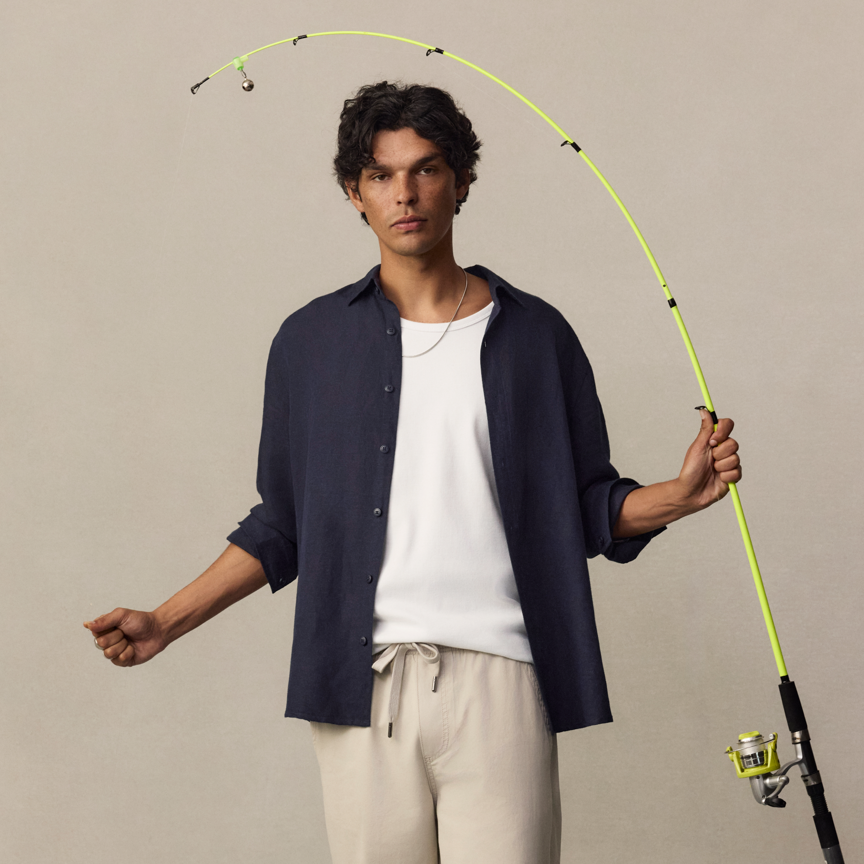 Solomon Viscose Linen Shirt