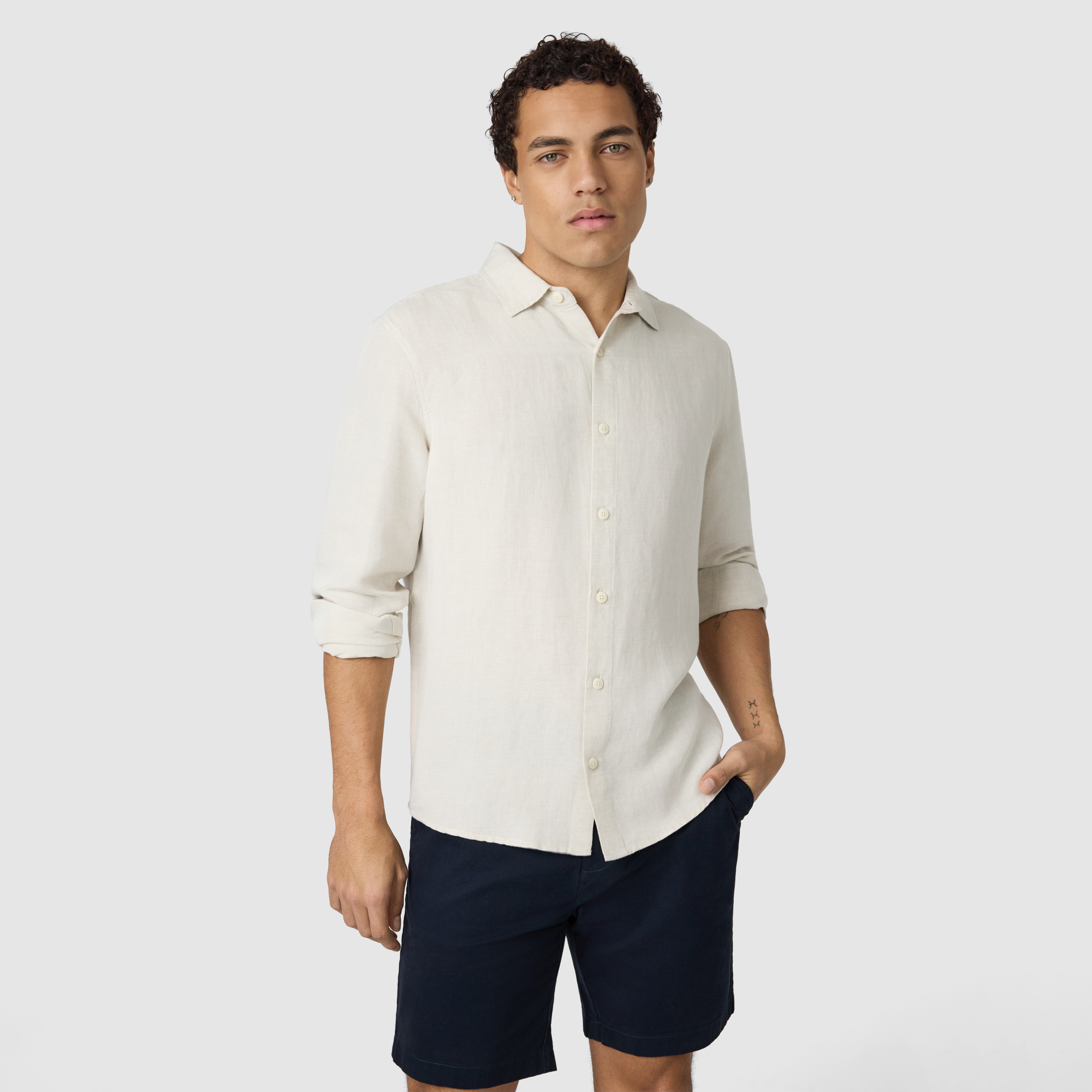 Solomon Viscose Linen Shirt