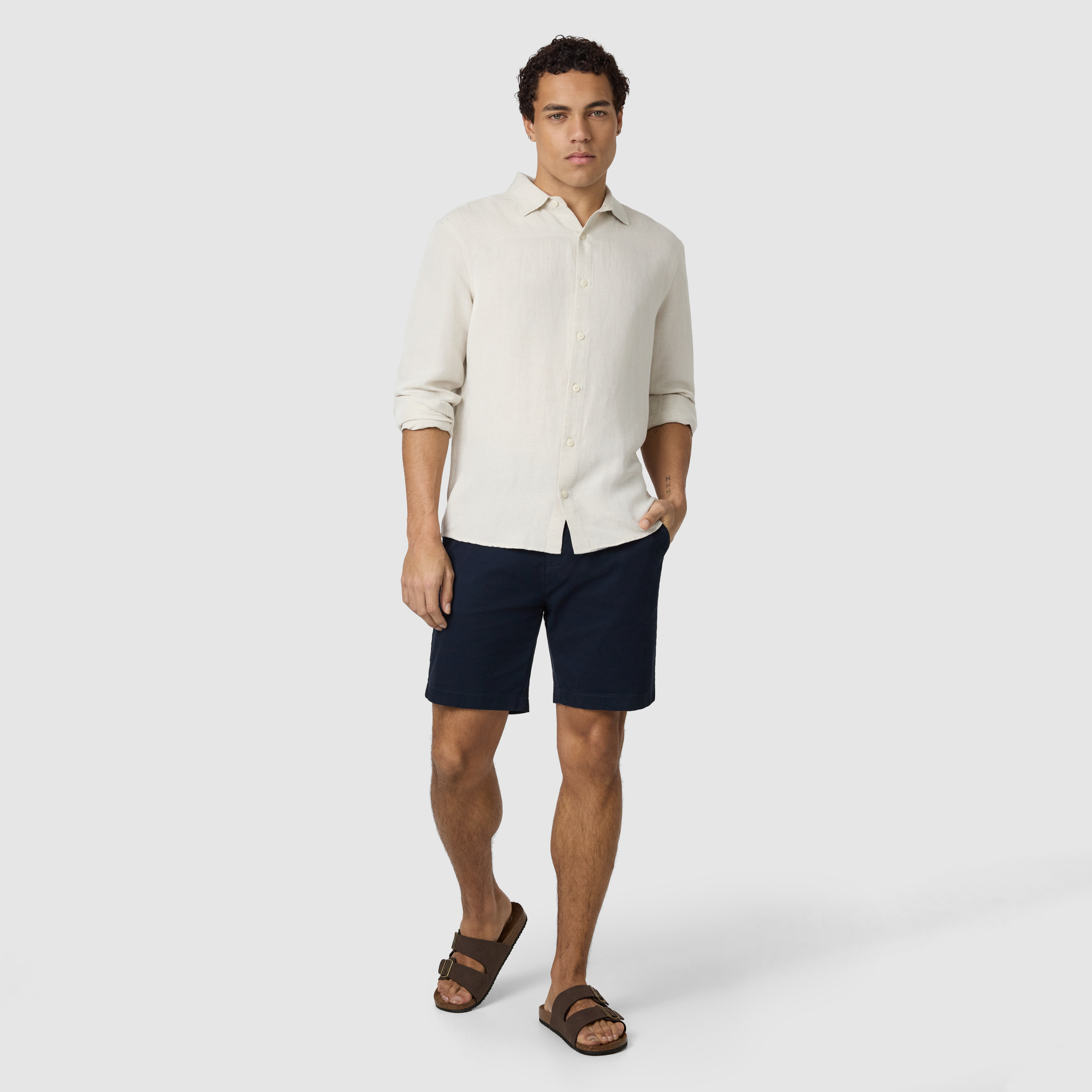Solomon Viscose Linen Shirt