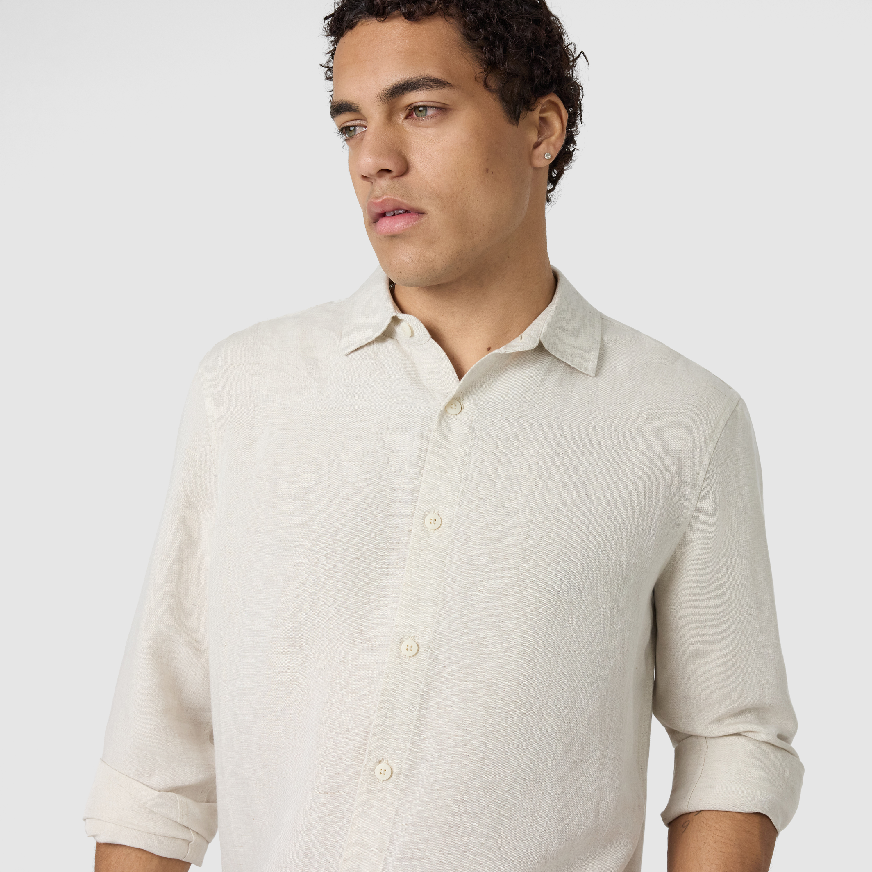 Solomon Viscose Linen Shirt