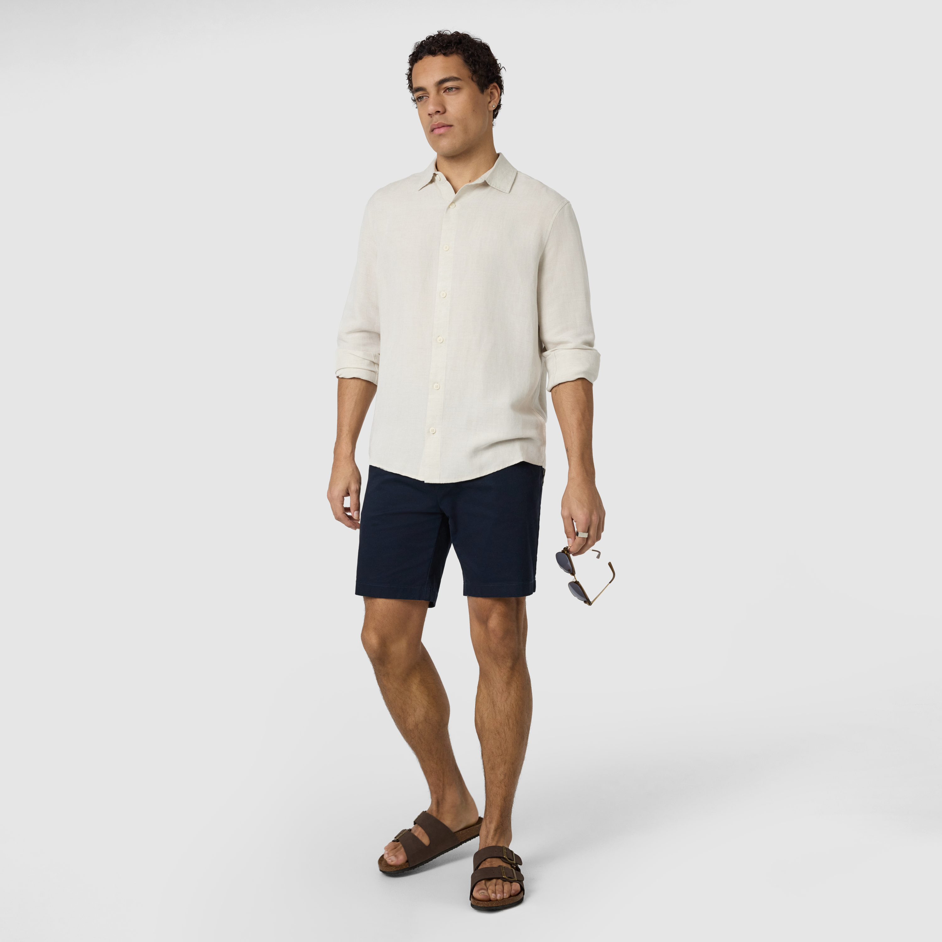 Solomon Viscose Linen Shirt