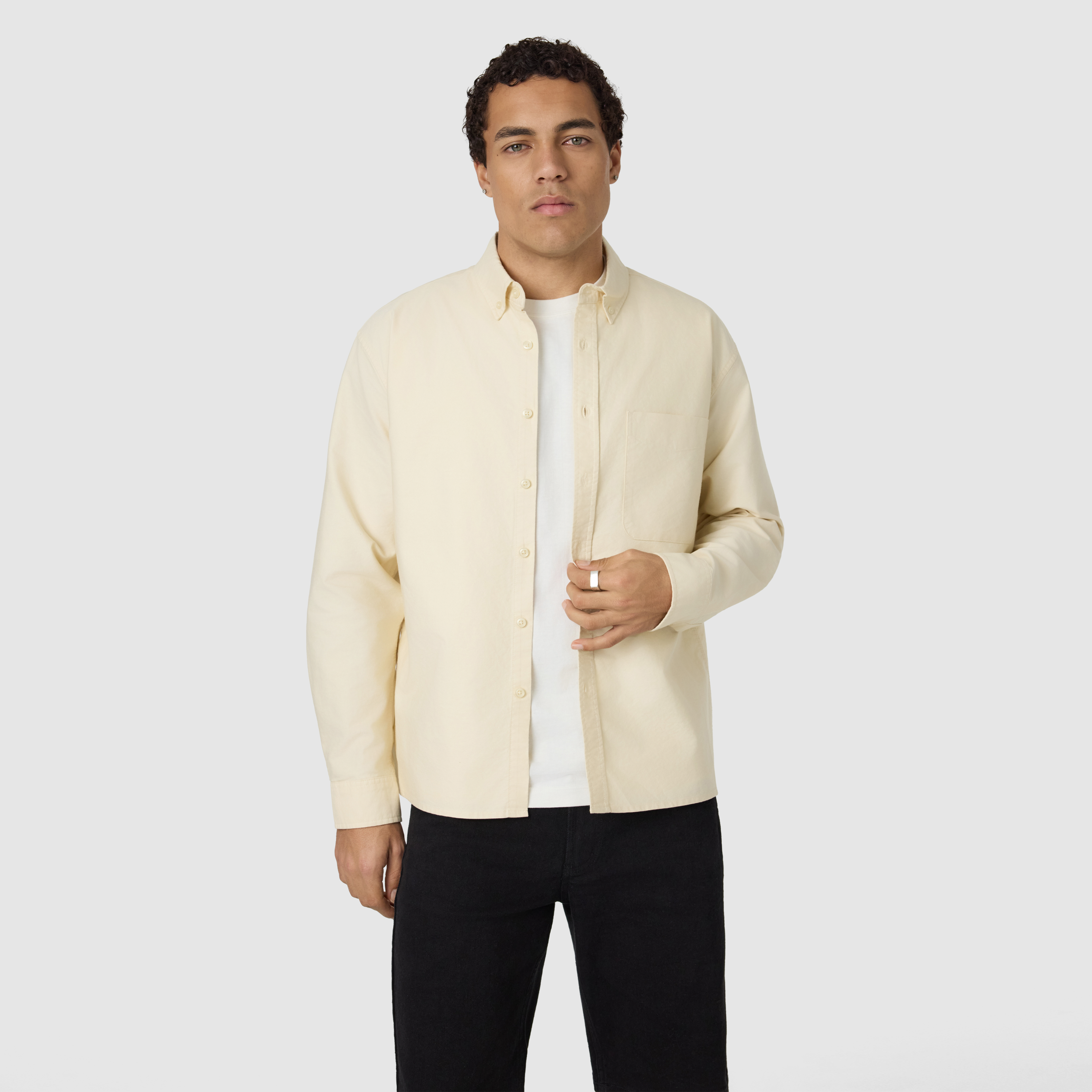 Berkley Boxy Oxford Shirt