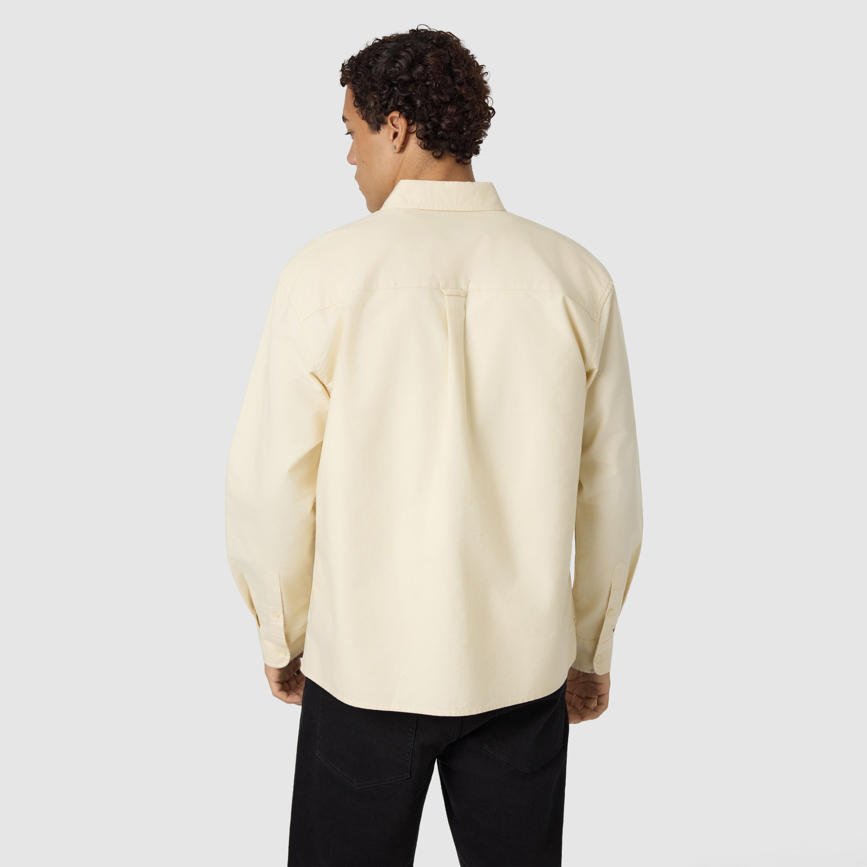Yellow Berkley Boxy Oxford Shirt