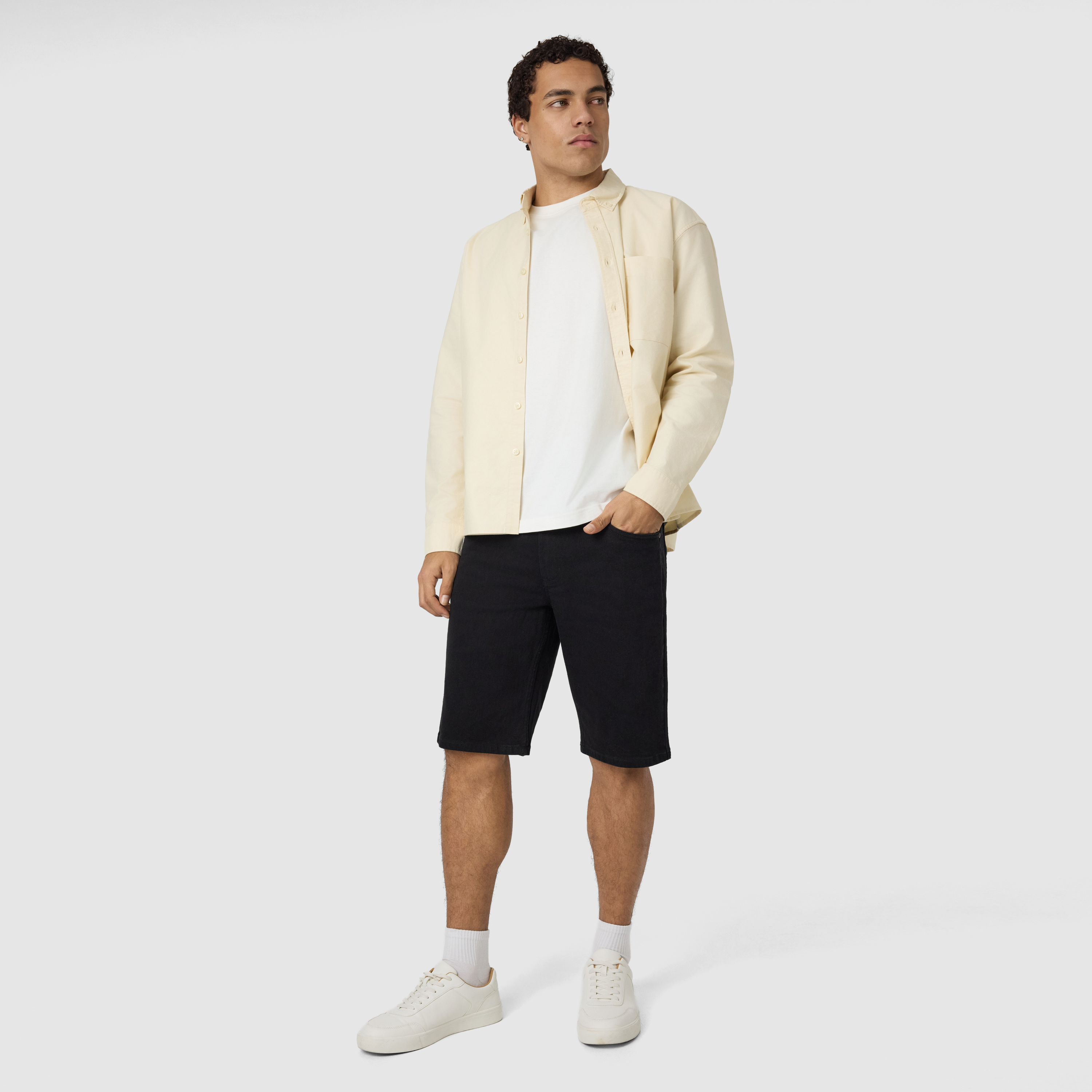 Yellow Berkley Boxy Oxford Shirt