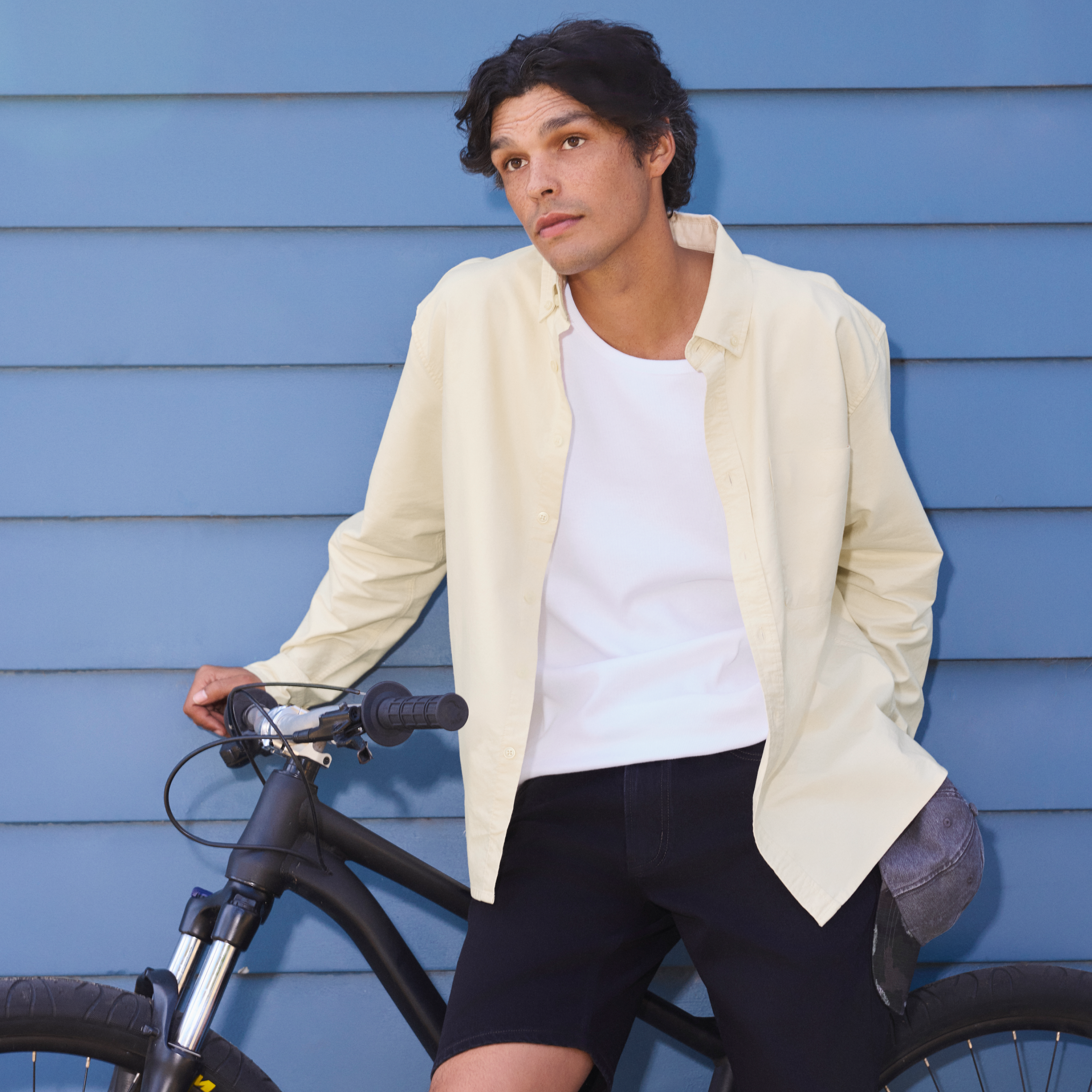 Yellow Berkley Boxy Oxford Shirt