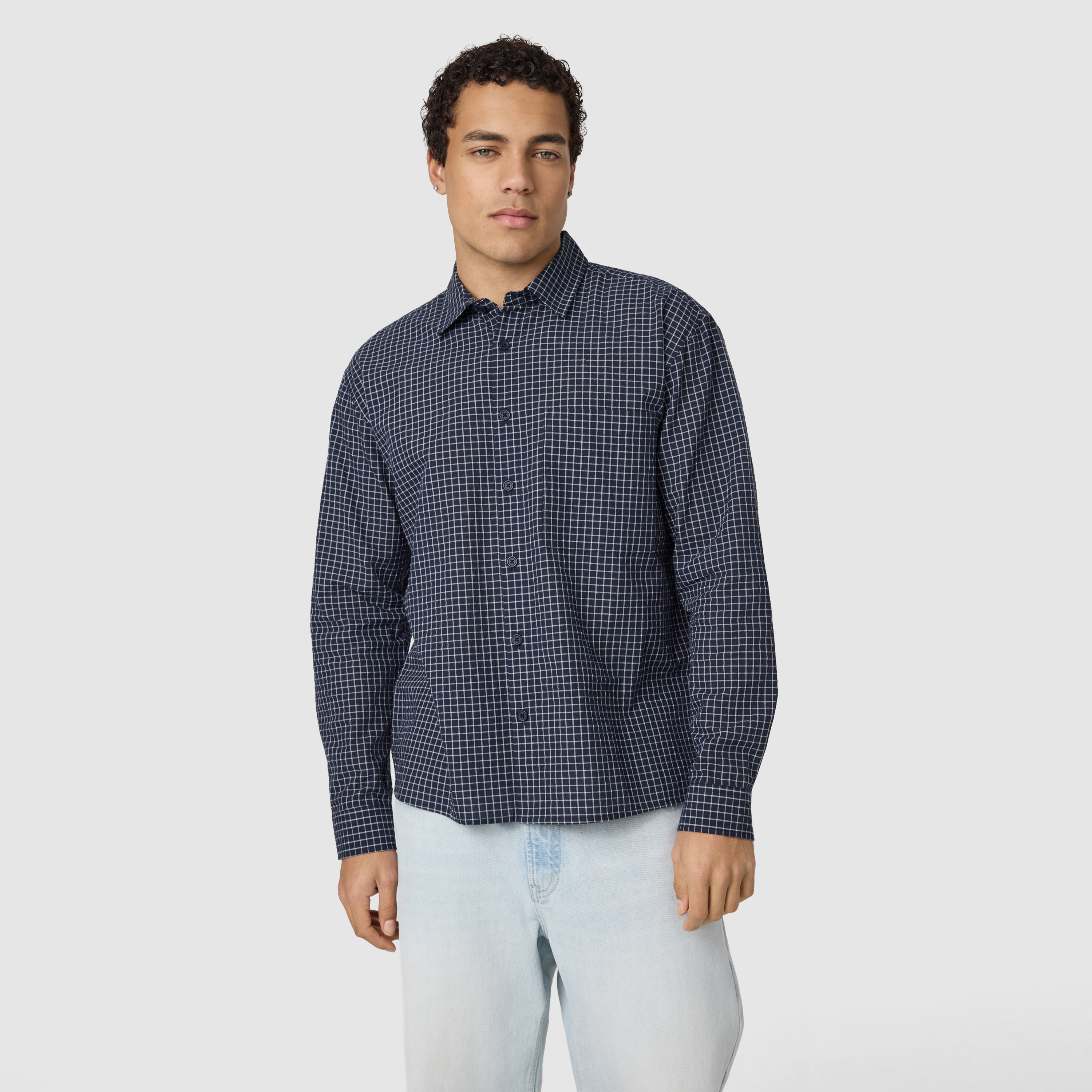 Johnson Boxy Check Shirt