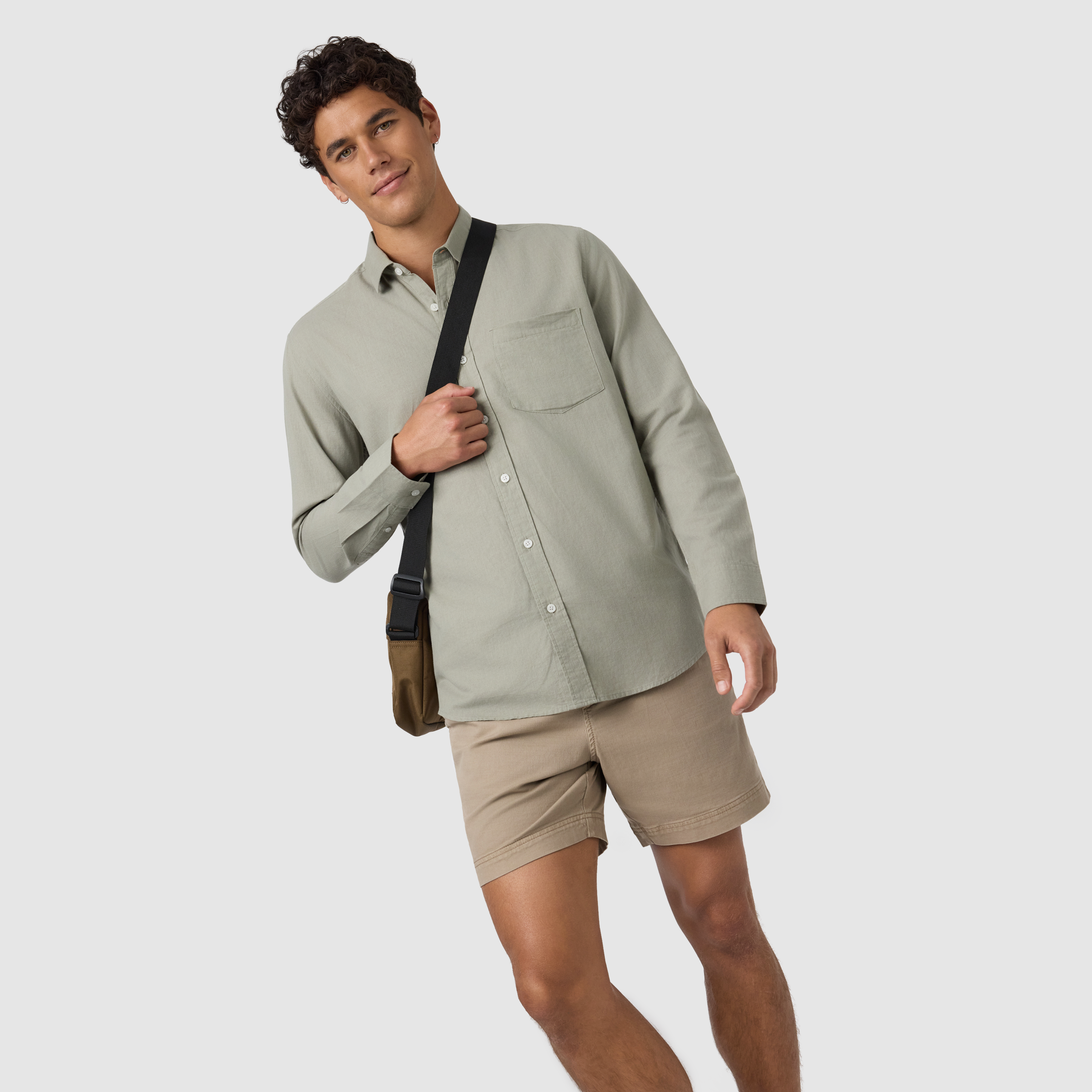 Mint Cuba Cotton Linen Shirt