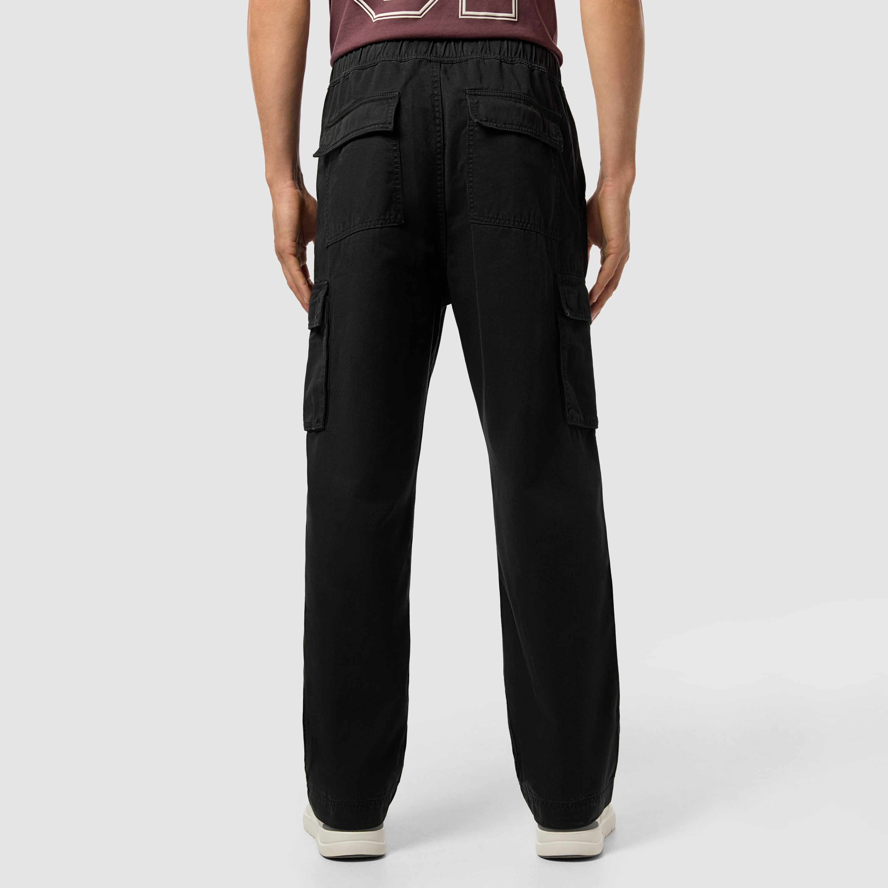 Black Bryant Loose Cargo Pant