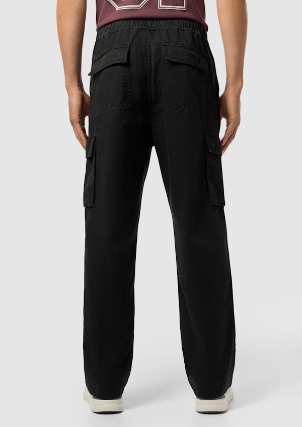 Black Bryant Loose Cargo Pant