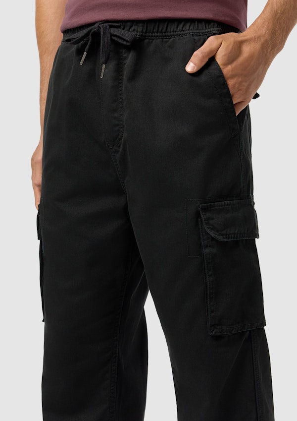 Black Bryant Loose Cargo Pant