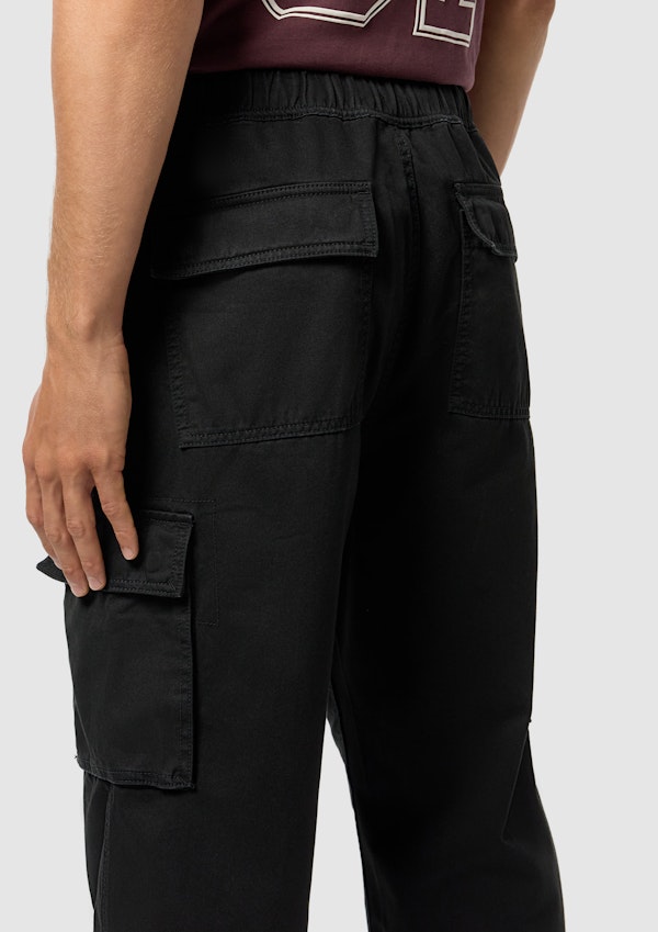 Black Bryant Loose Cargo Pant