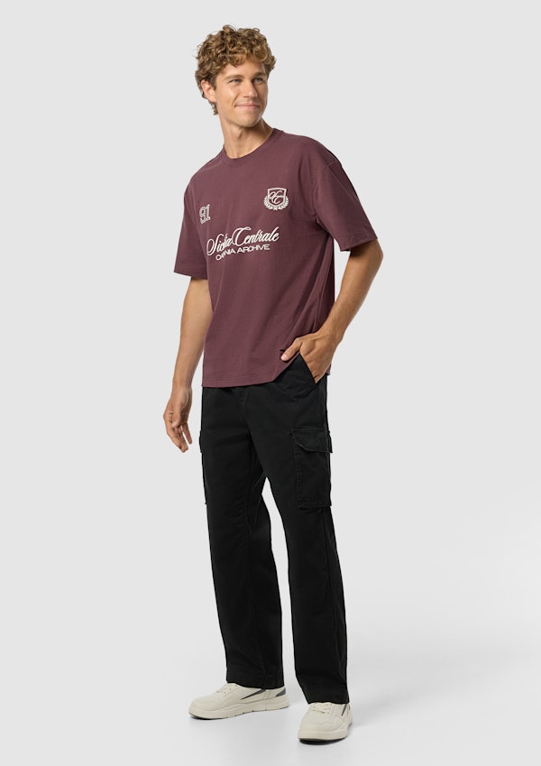 Black Bryant Loose Cargo Pant