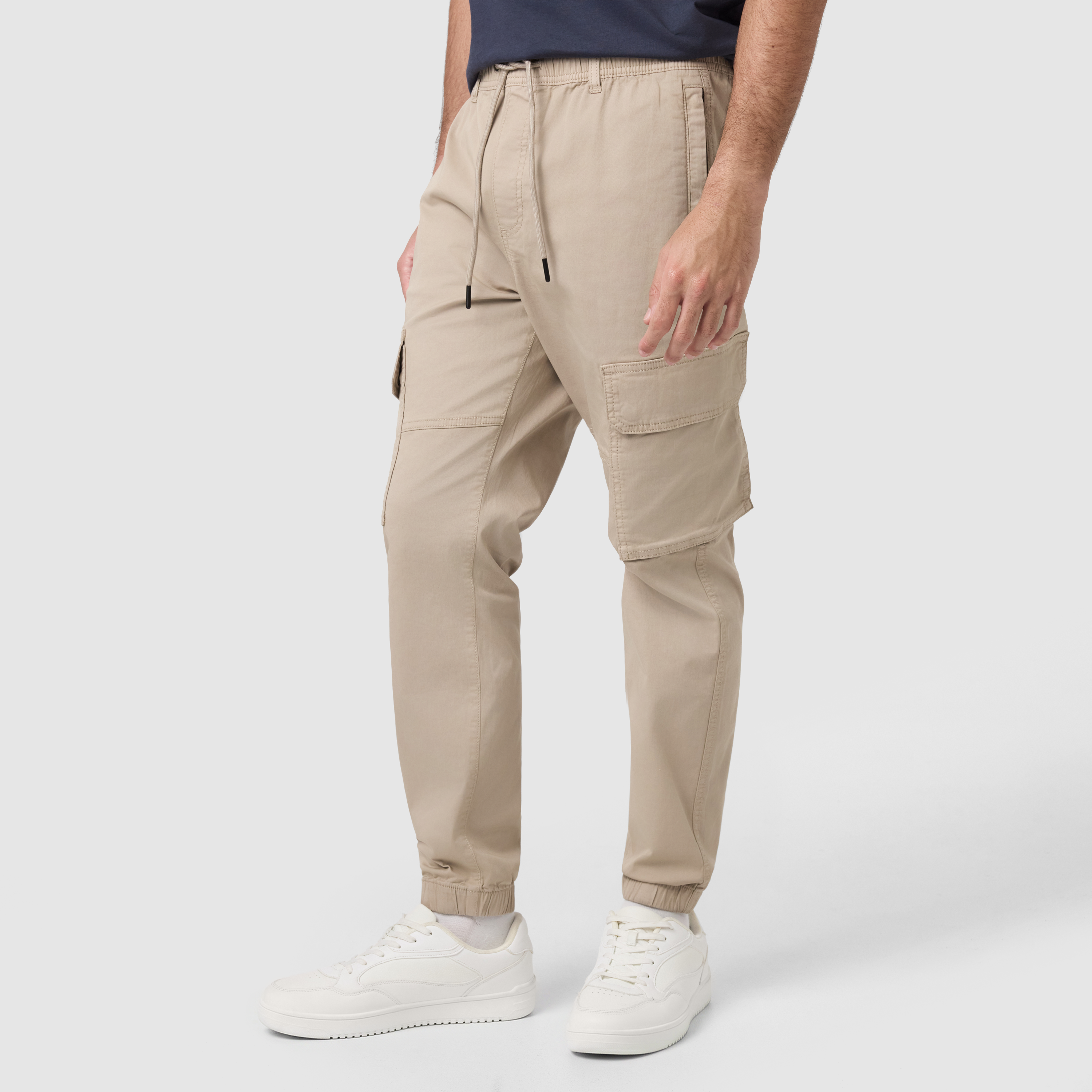 Stone Tyson Cuffed Stretch Cargo