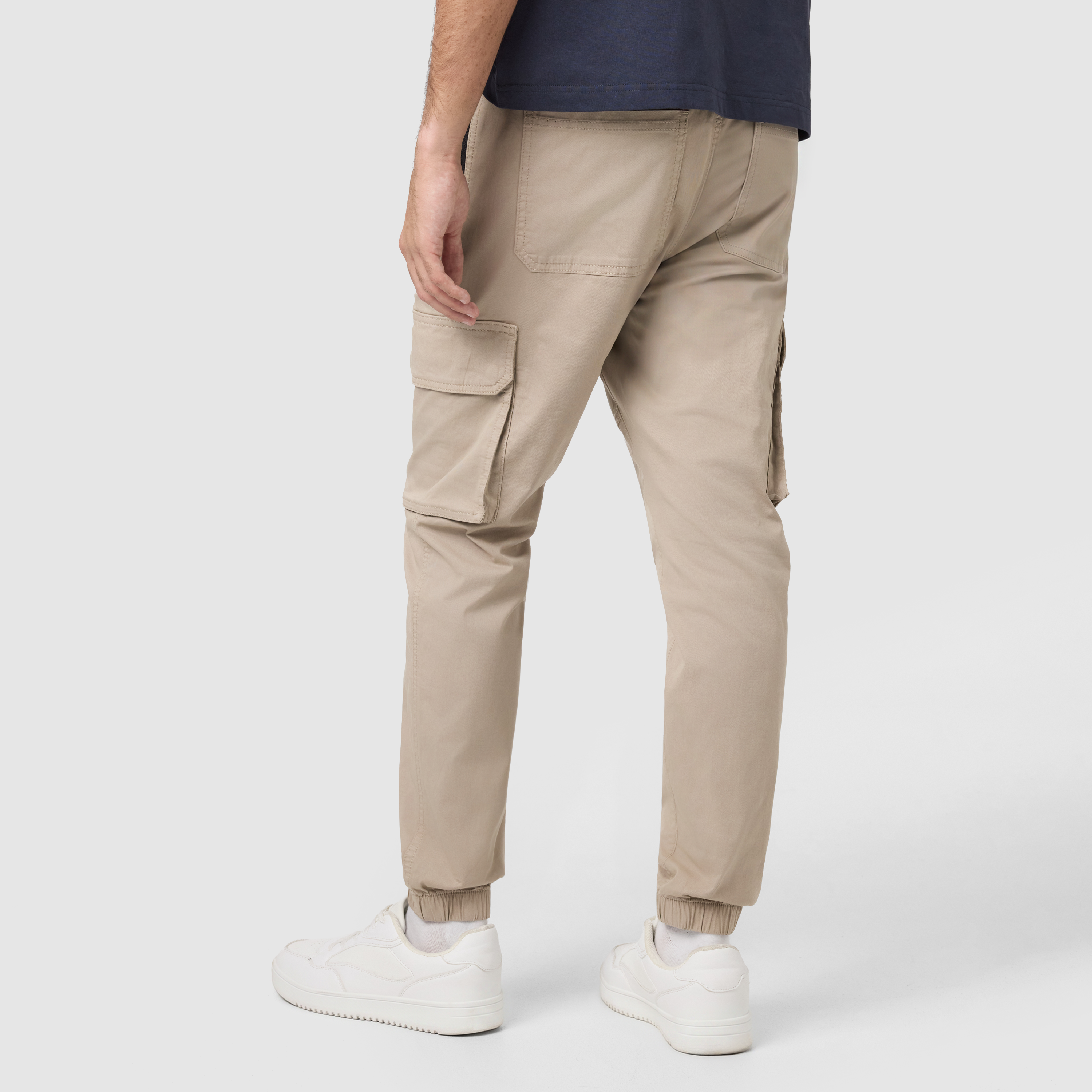 Stone Tyson Cuffed Stretch Cargo