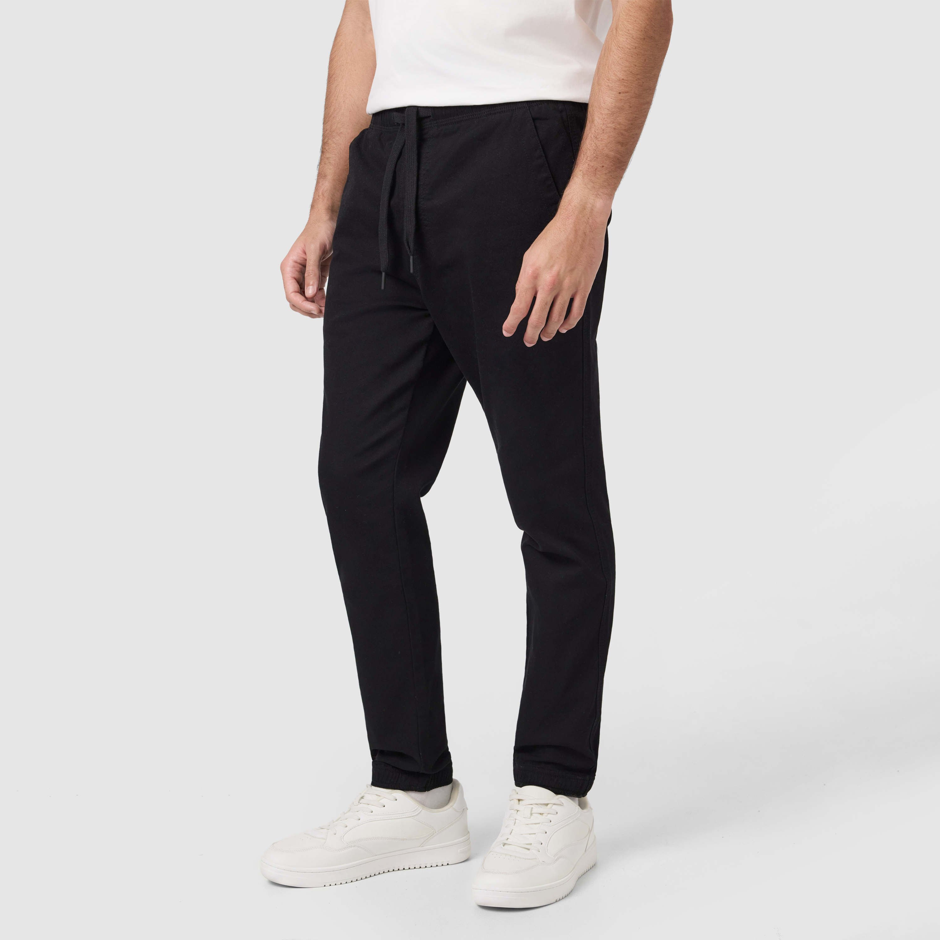 Black Albion Cuffed Pant