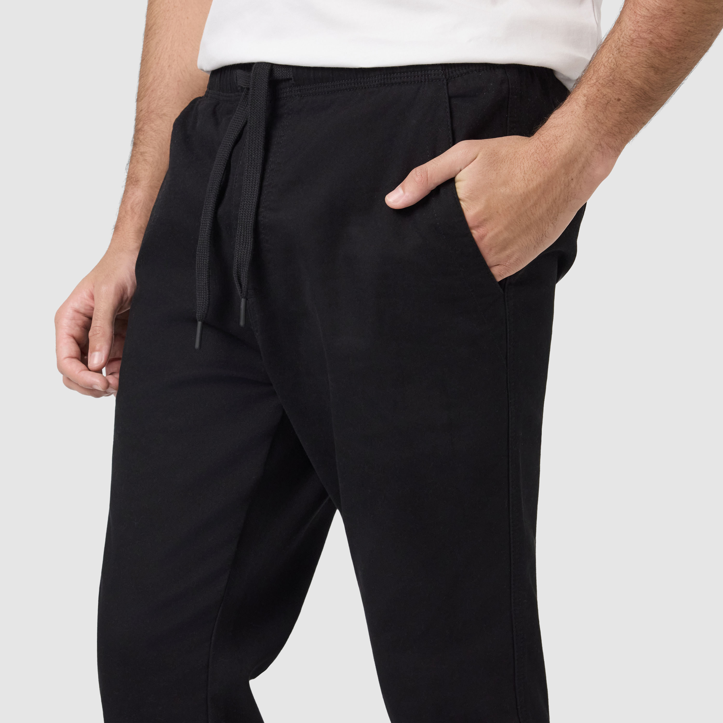 Black Albion Cuffed Pant