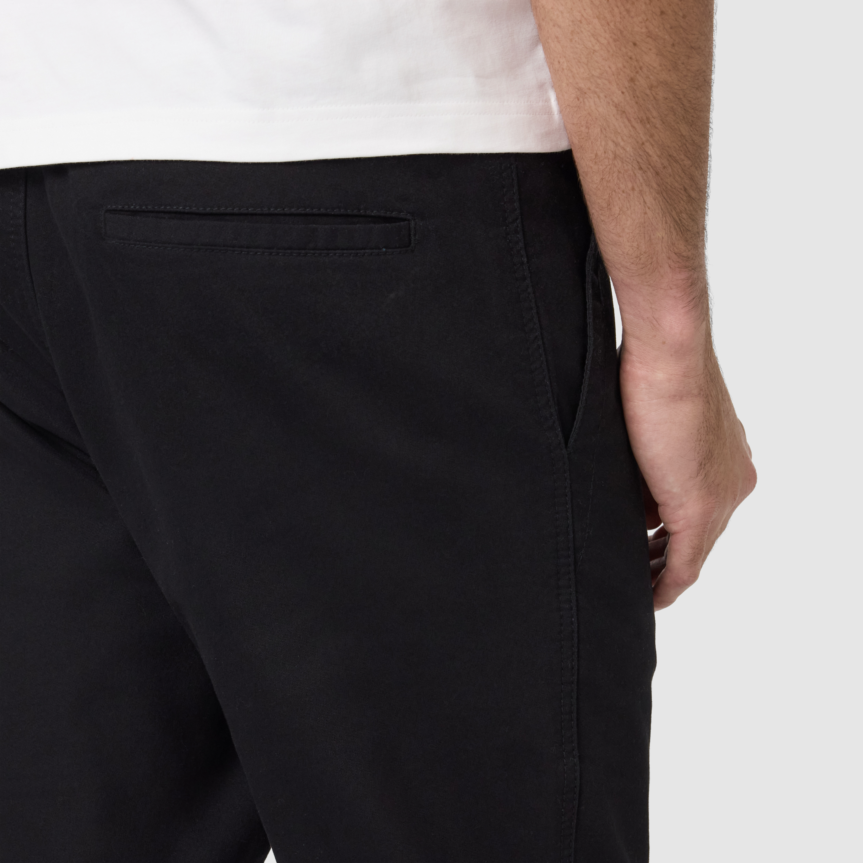 Black Albion Cuffed Pant