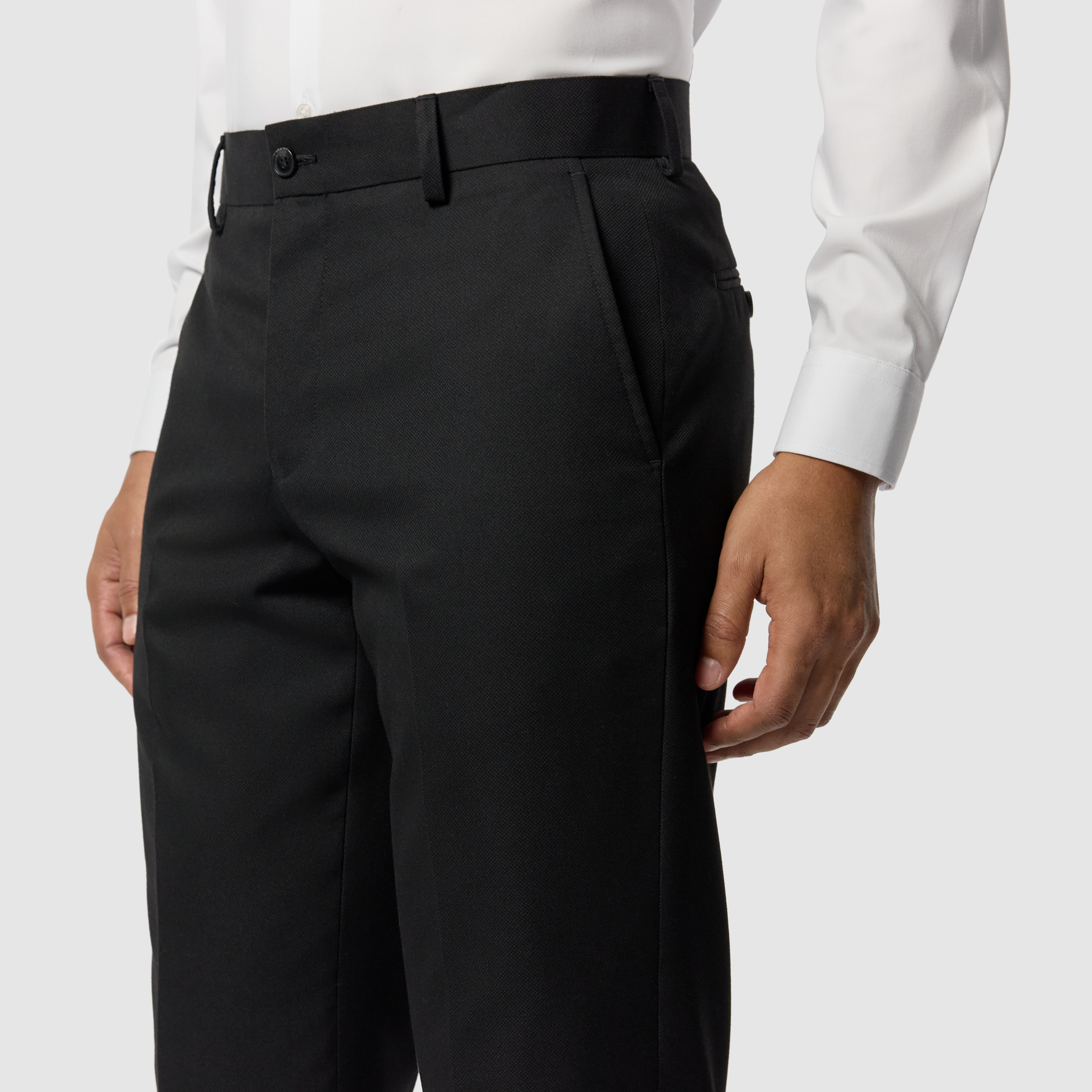 Black Elm Classic Textured Stretch Dress Pant