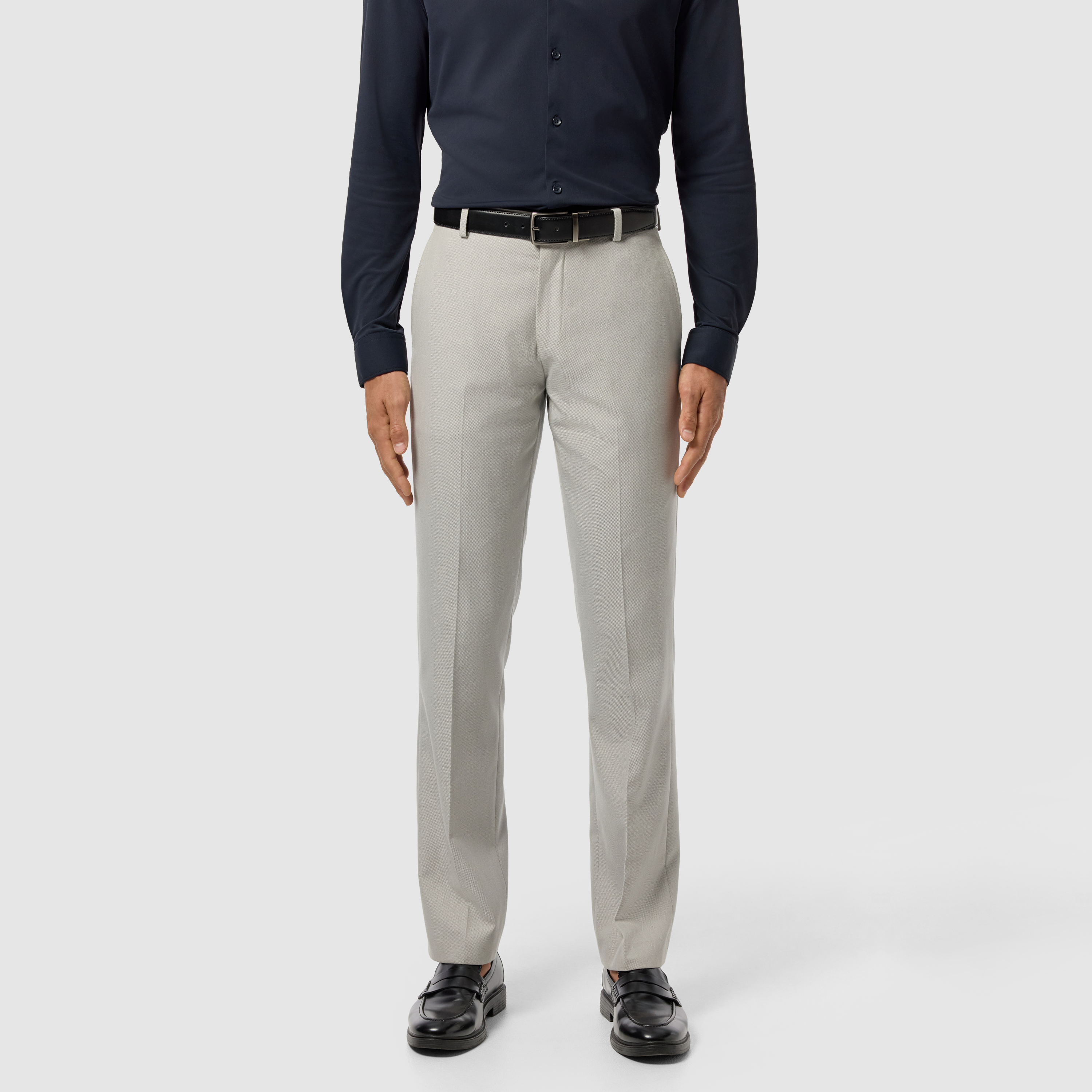 Elm Classic Textured Stretch Dress Pant