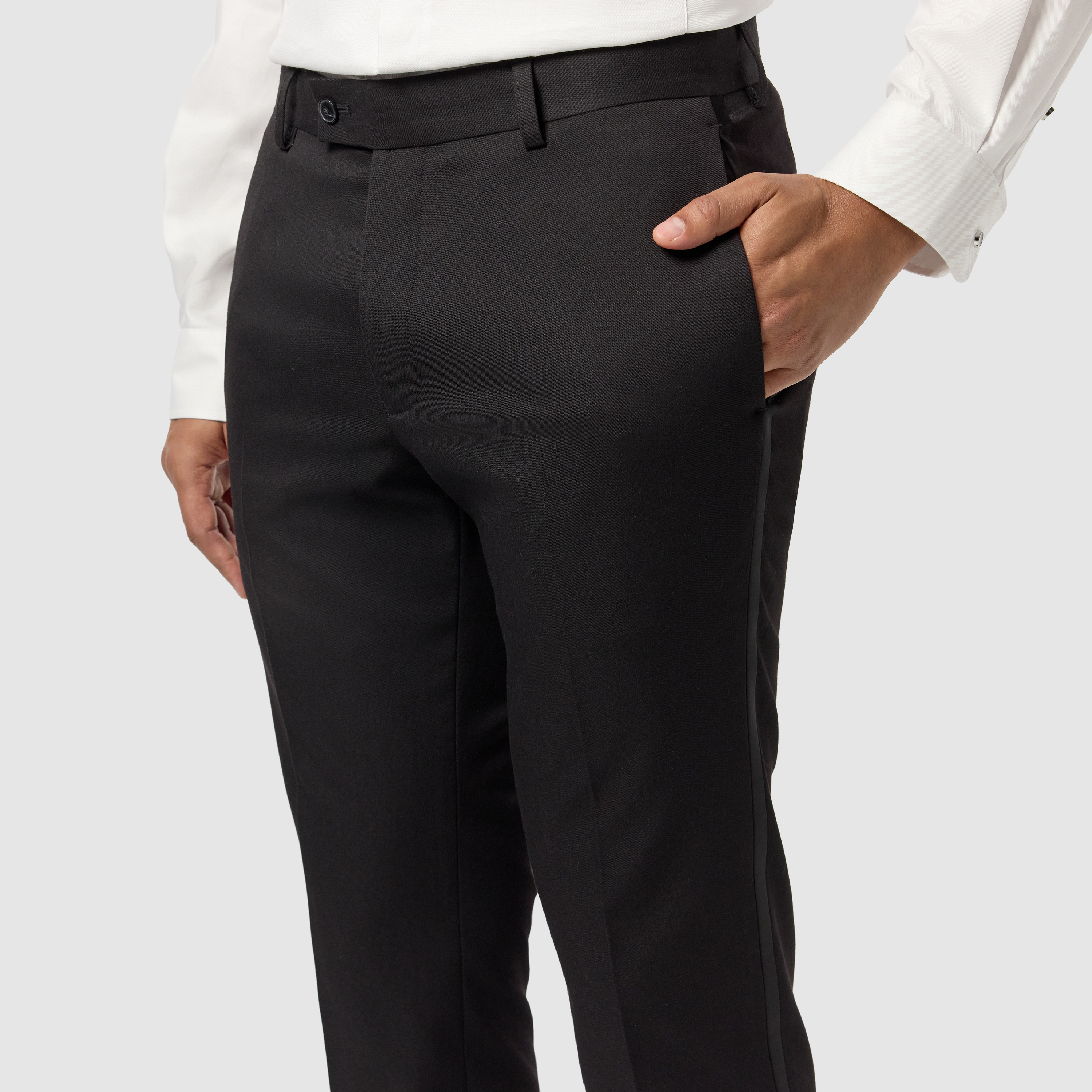 Black Diamond Tux Slim Dress Pant
