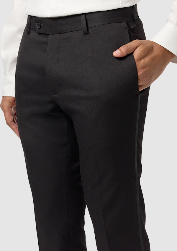 Black Diamond Tux Slim Dress Pant