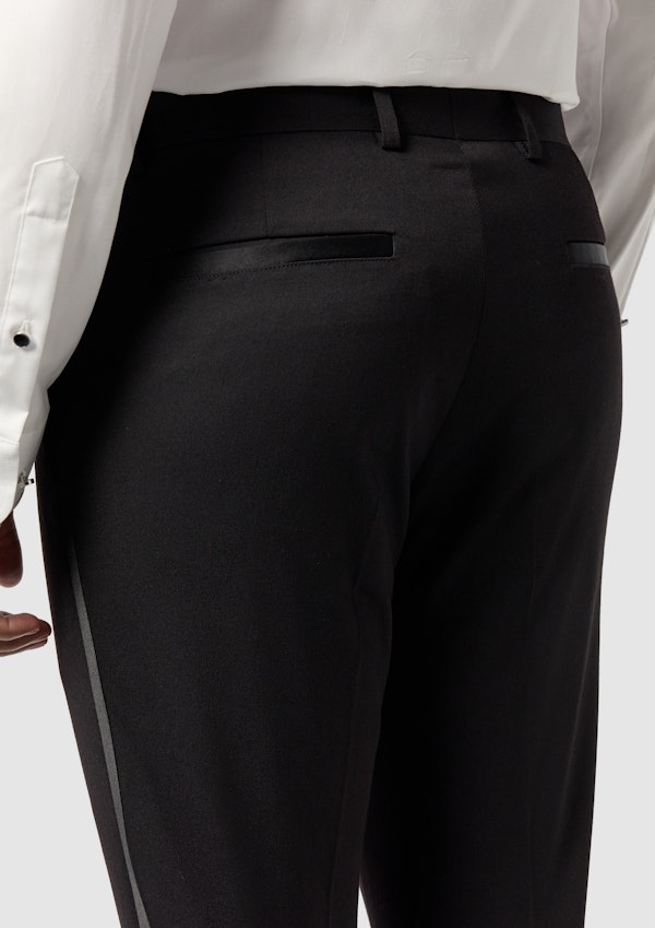 Black Diamond Tux Slim Dress Pant