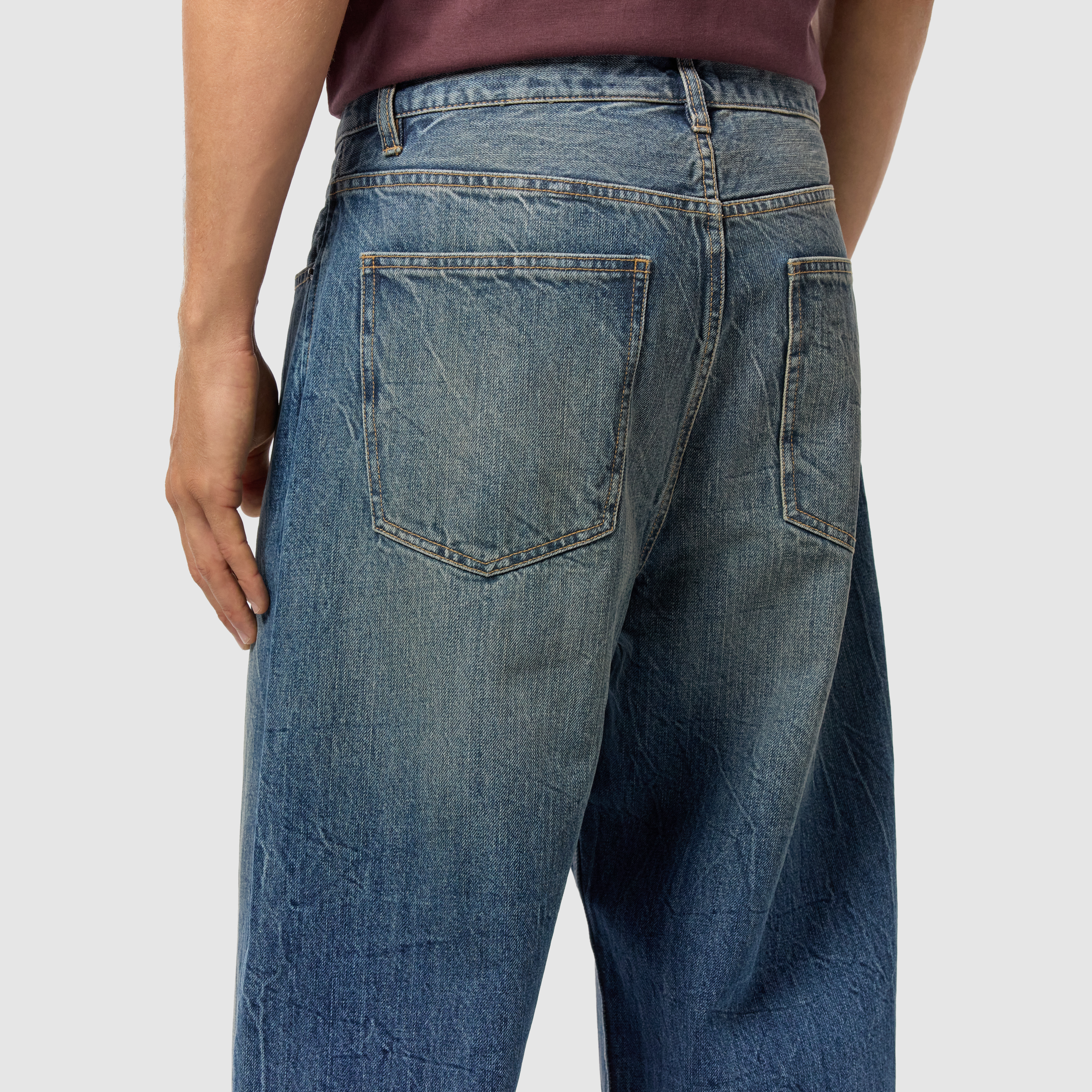 Blue Donnie Baggy Jean