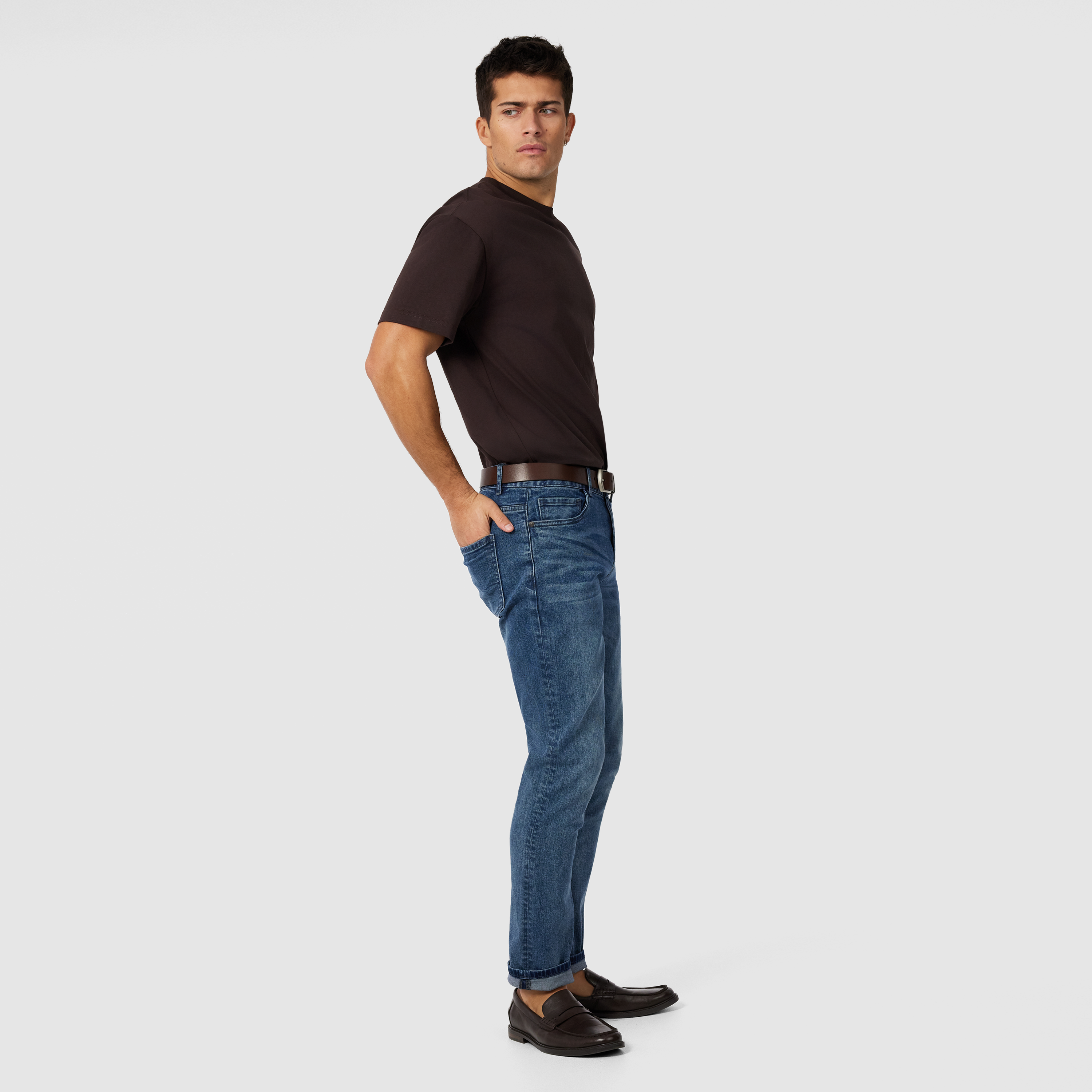 Mid Denim Shawn Slim Jean